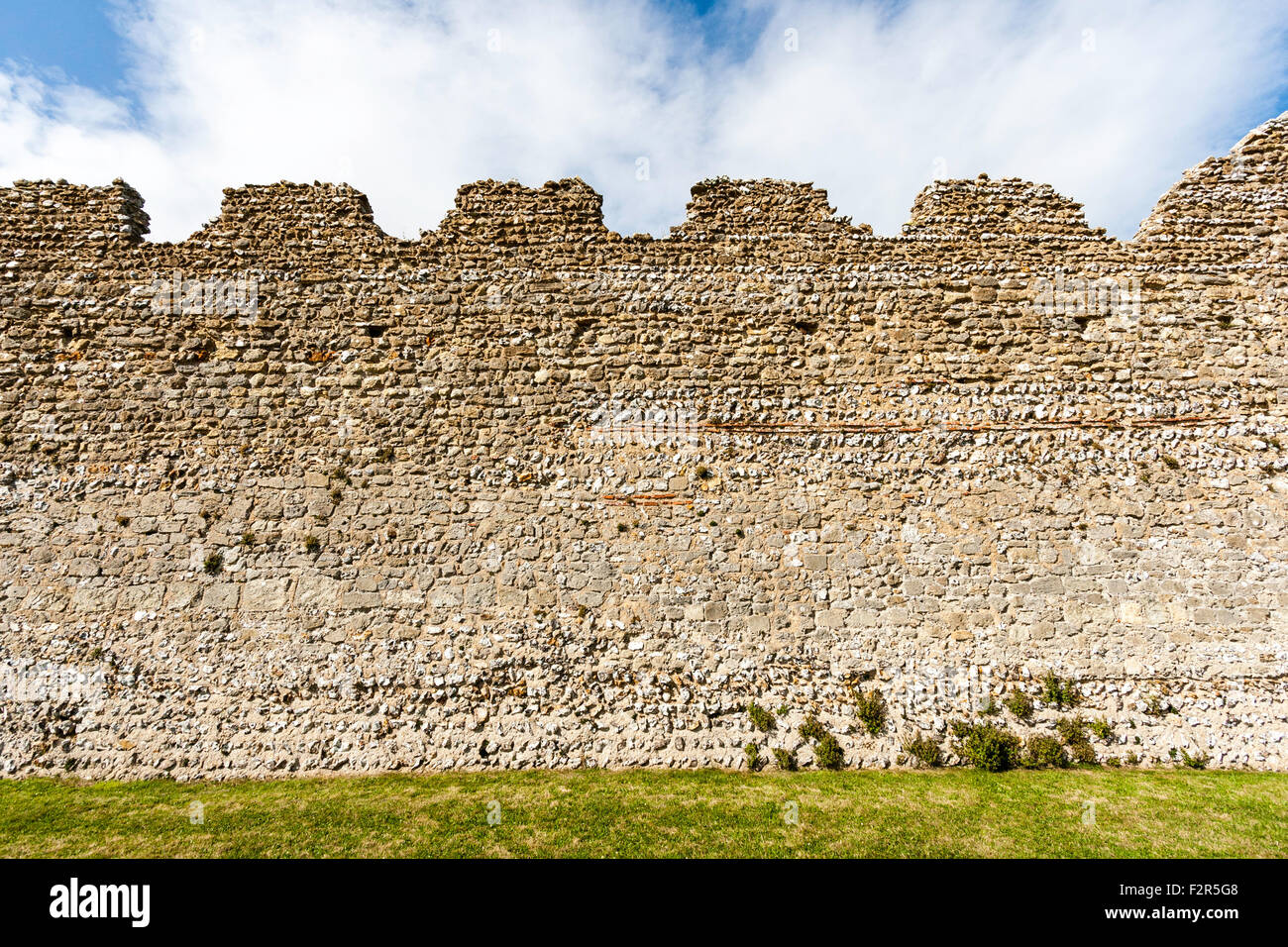 England Portchester Portus Adurni Roman And Medieval Castle Wall england-portchester-portus-adurni-roman-and-medieval-castle-wall