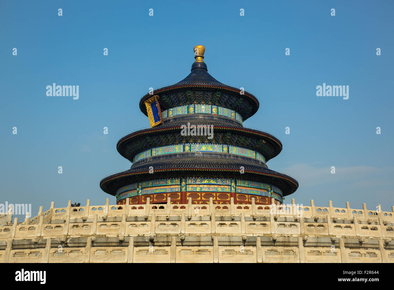 Famous landmark of Beijing China, Temple of heaven Stock Photo - Alamy