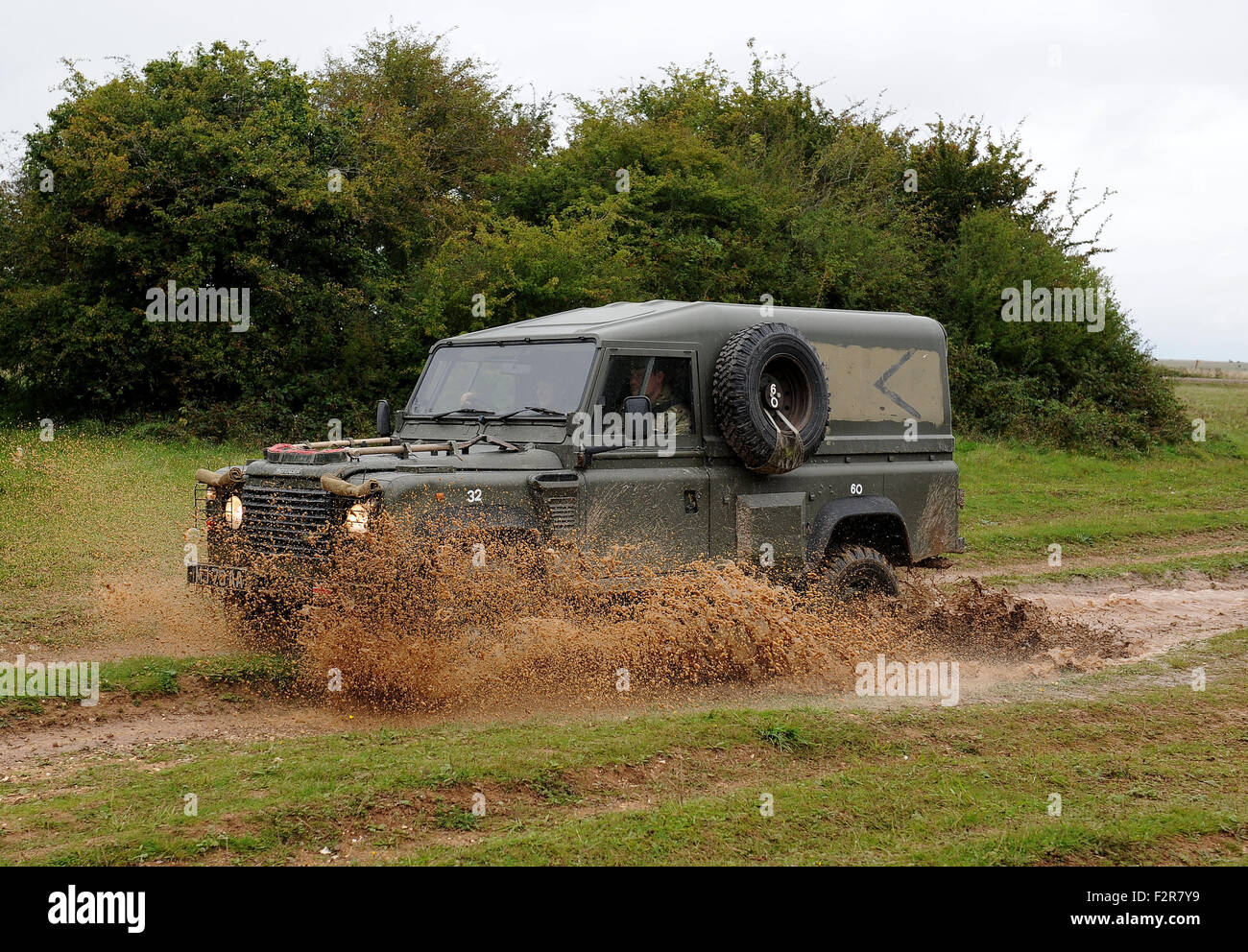 British Army Land Rover, Britain, UK Stock Photo