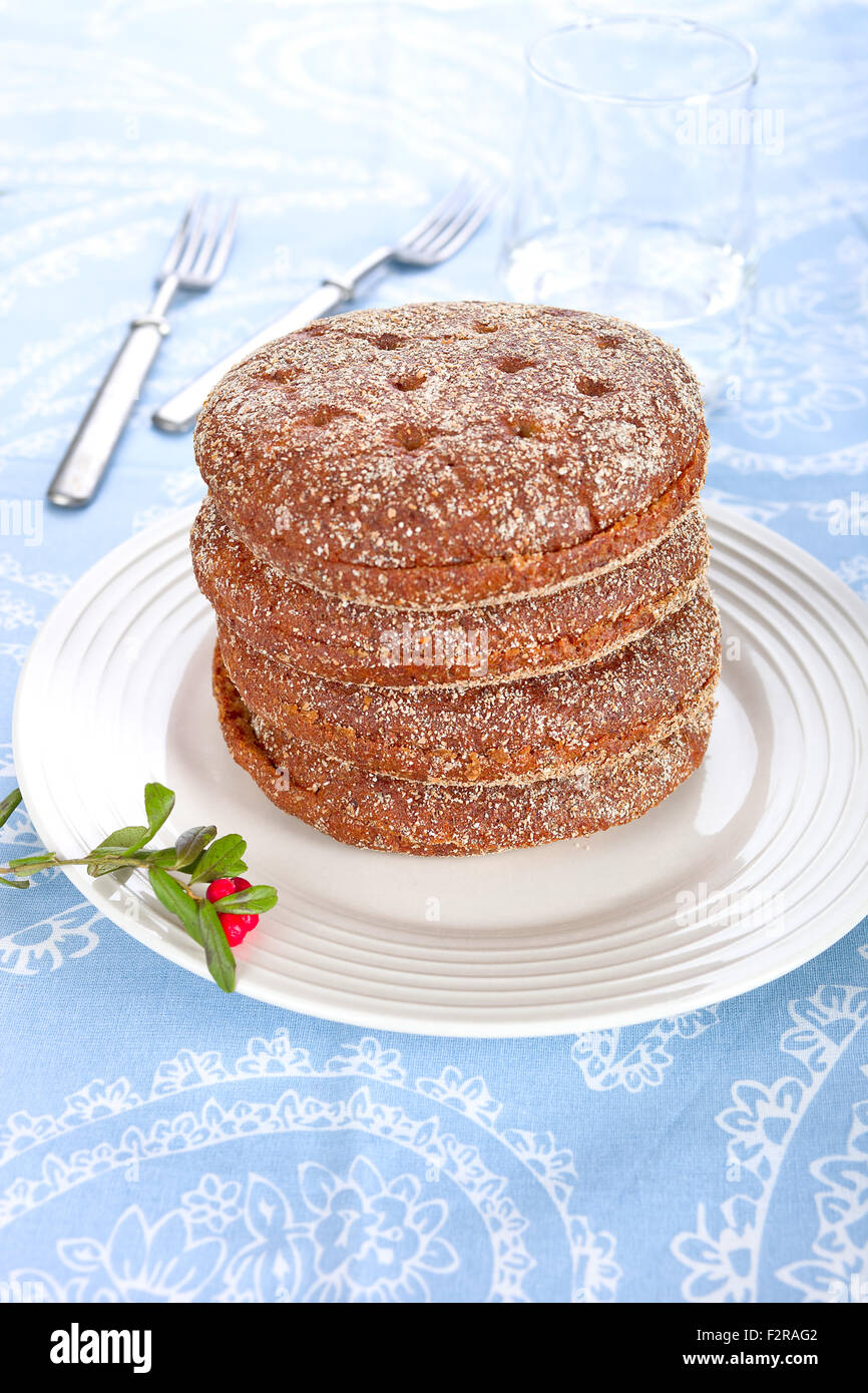 Stack of rye bread Stock Photo - Alamy