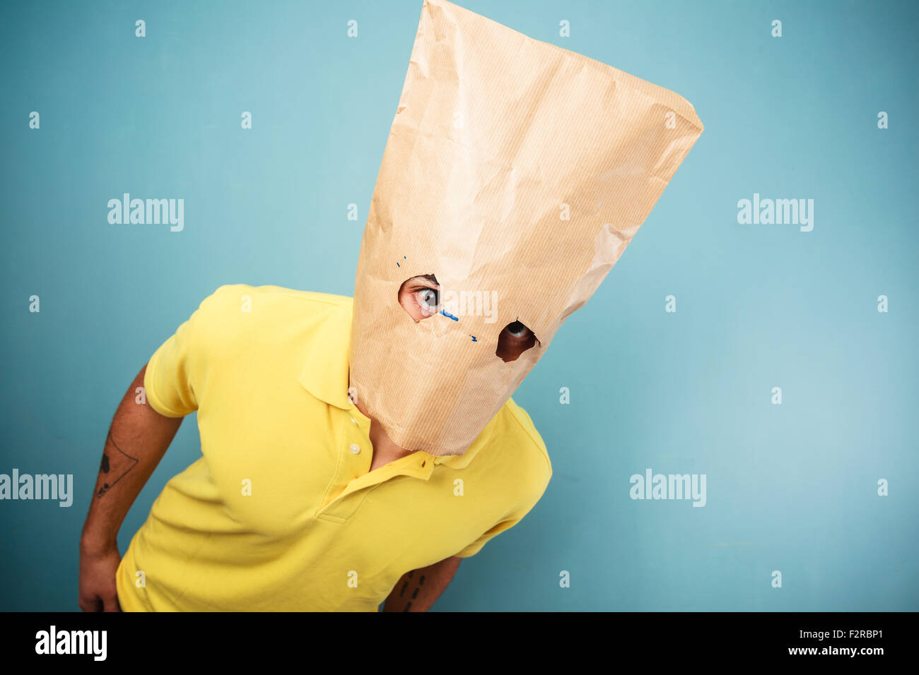 Paper bag with holes through it hires stock photography and images Alamy
