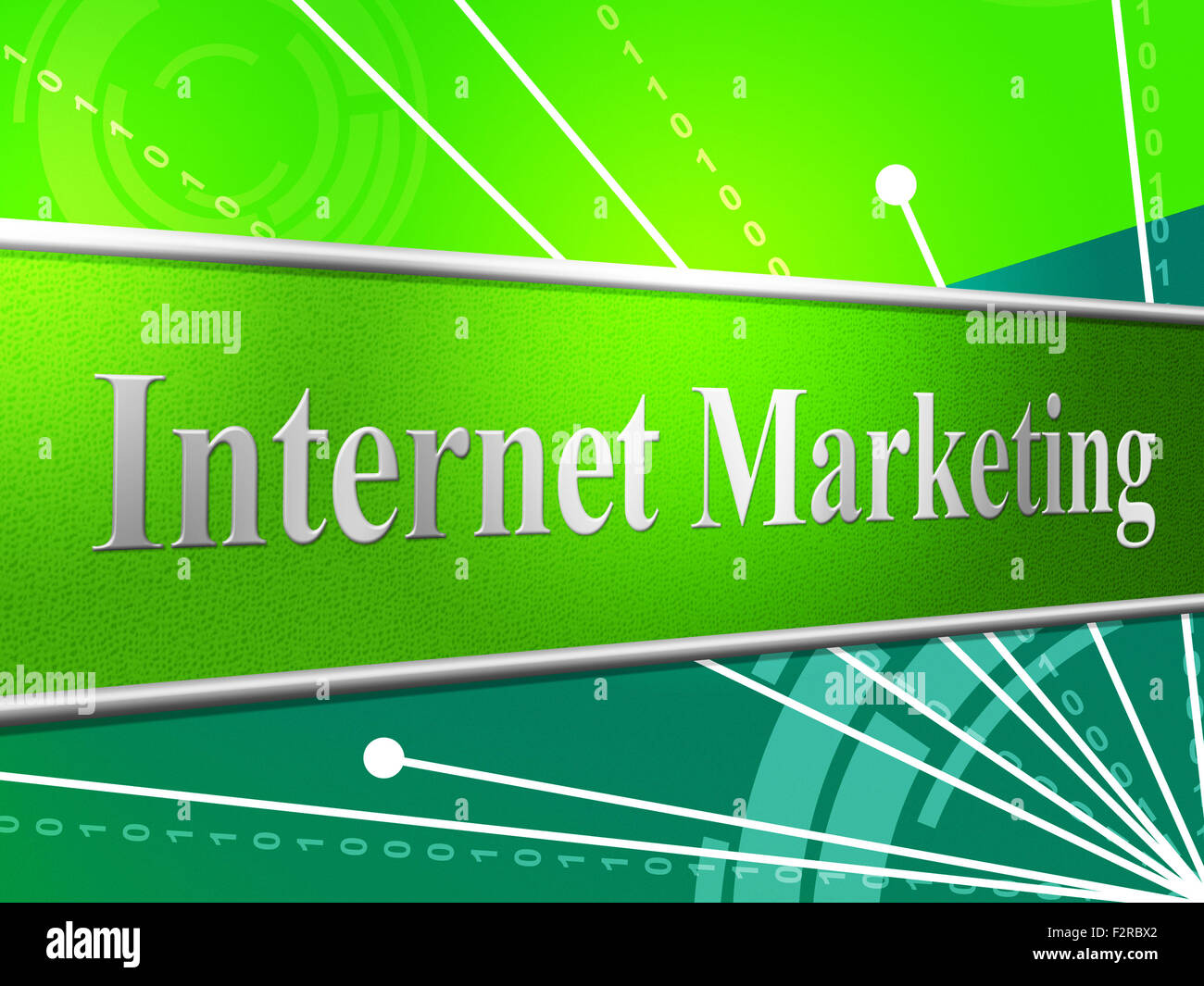 Marketing Internet Indicating World Wide Web And Website Stock Photo ...