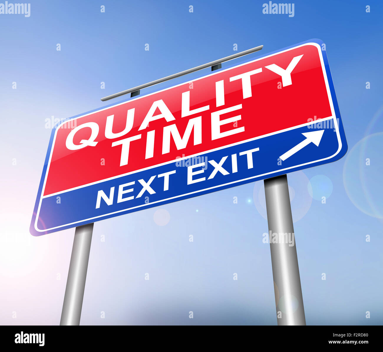 Quality time concept. Stock Photo