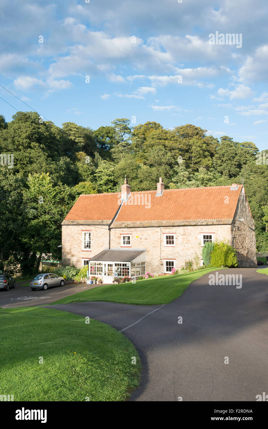 The farm house at Finchale Abbey Durham UK Stock Photo Alamy