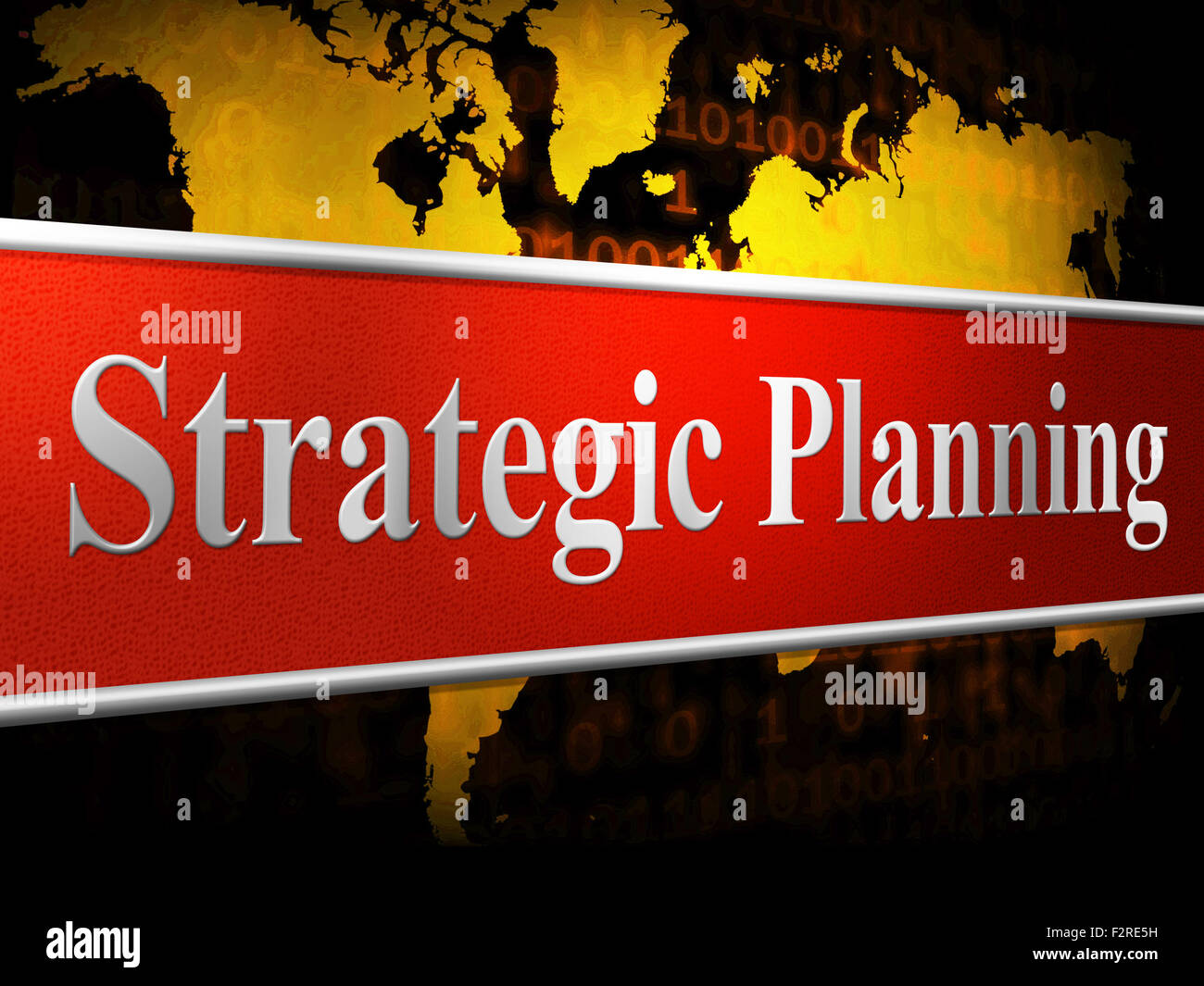 Strategic Planning Indicating Recipe Idea And Scheme Stock Photo