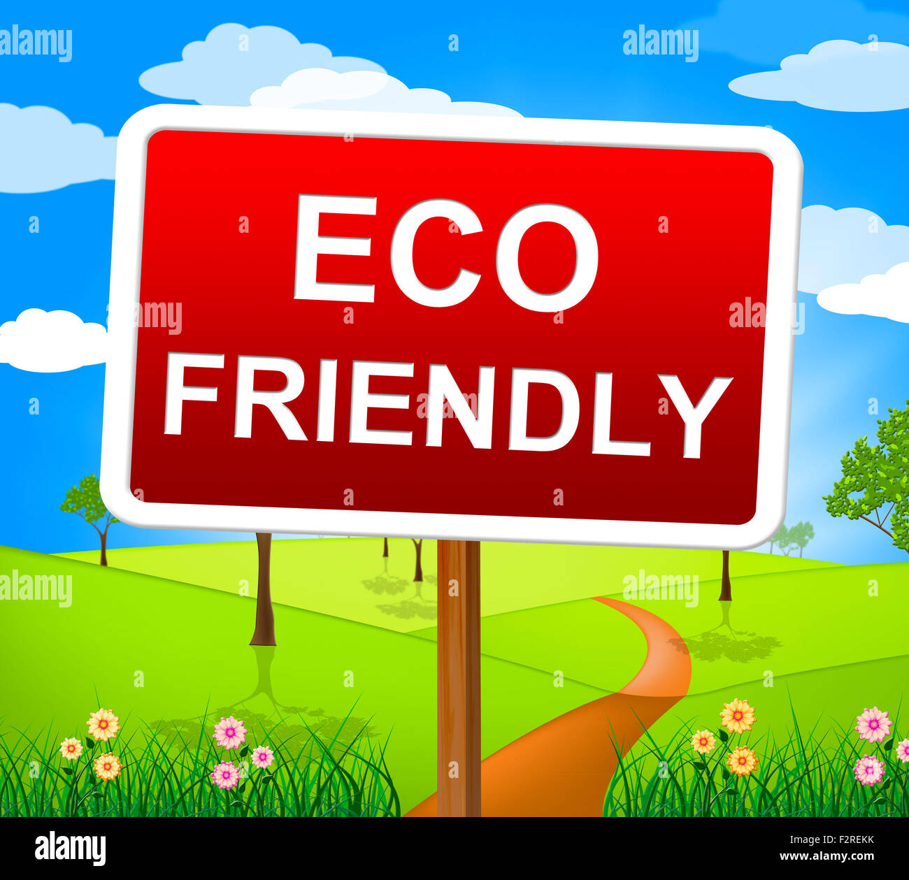 Eco Friendly Showing Earth Day And EcoFriendly Stock Photo Alamy