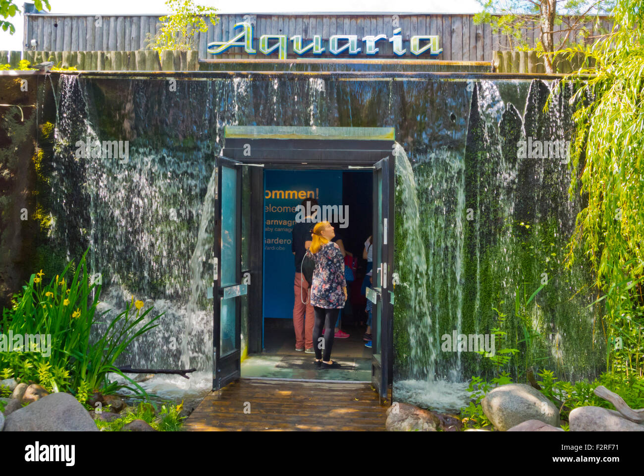 Aquaria Vattenmuseum, tropical aquarium, Djurgården island, Stockholm, Sweden Stock Photo