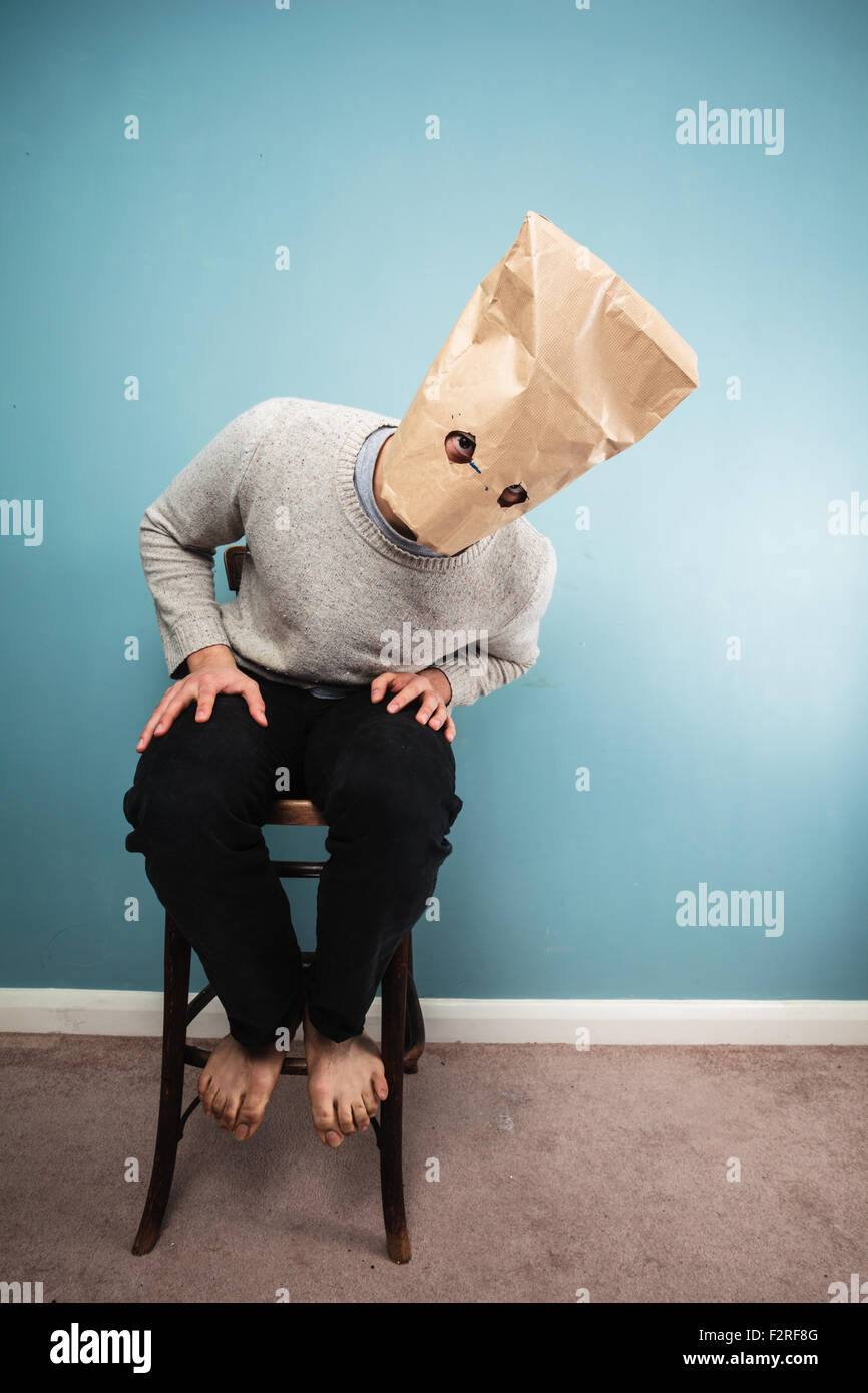 Paper Bag Over The Head High Resolution Stock Photography and Images
