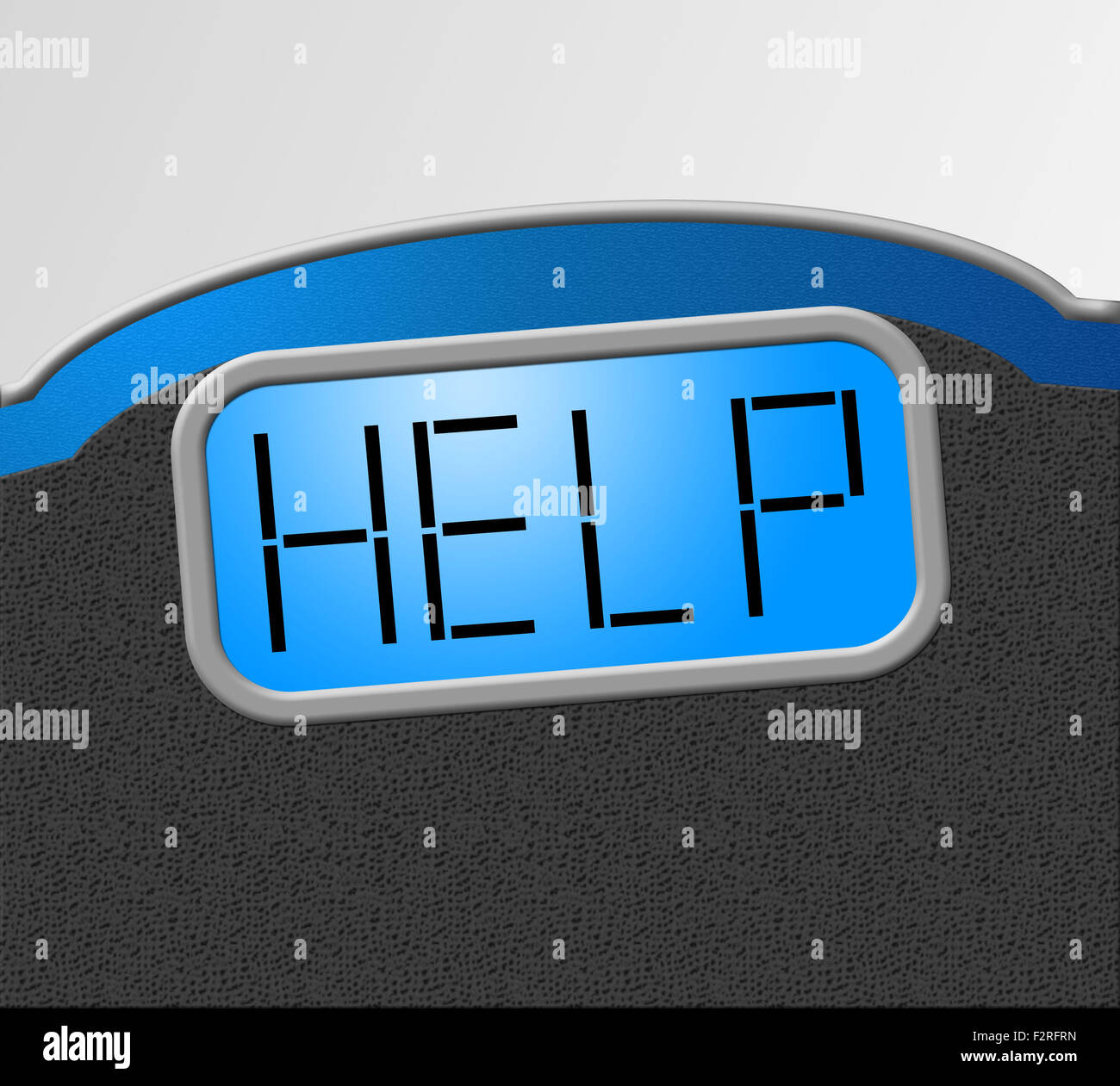 Weight Loss Meaning Overweight Helps And Assist Stock Photo Alamy