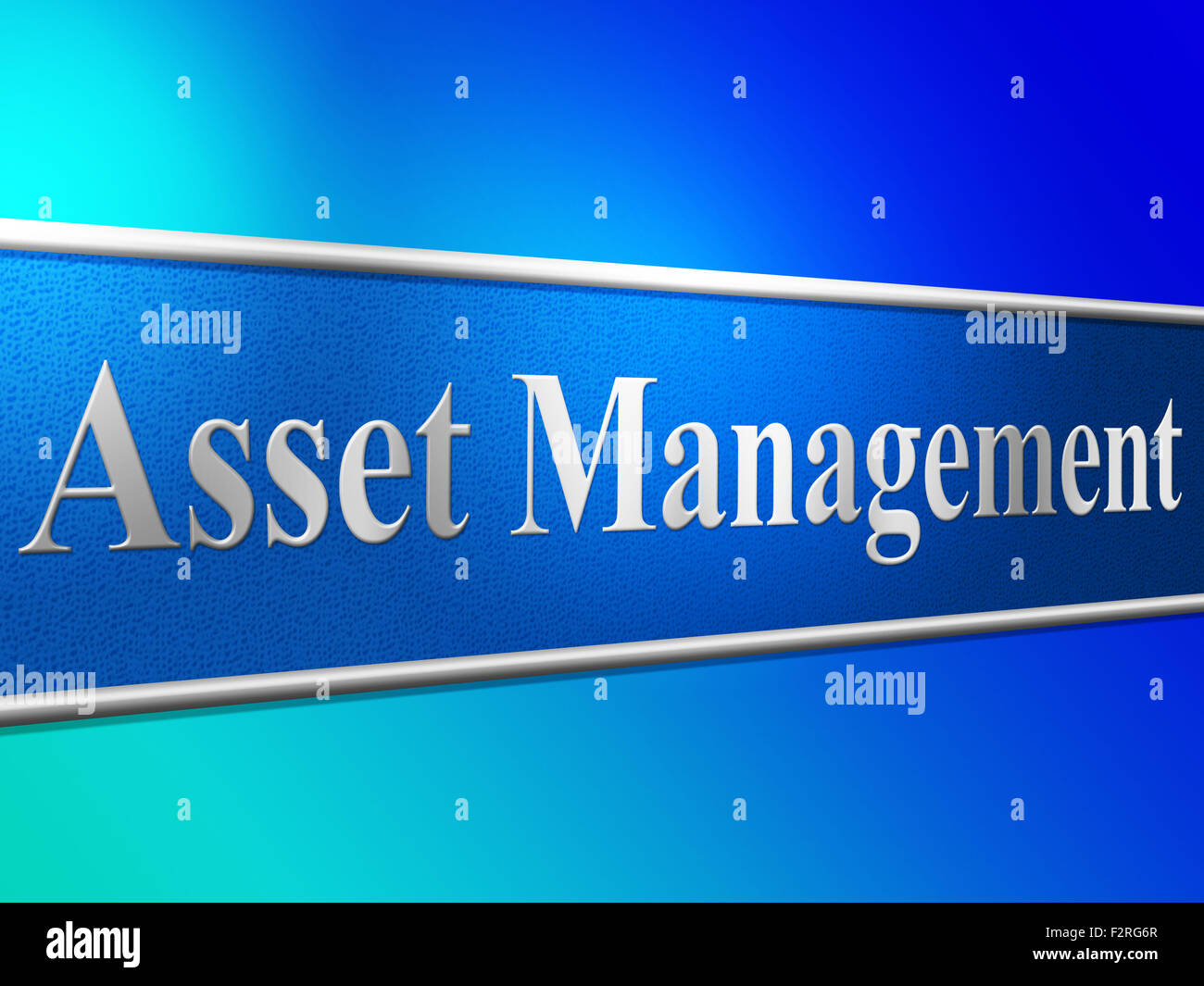 Management Asset Indicating Business Assets And Wealth Stock Photo