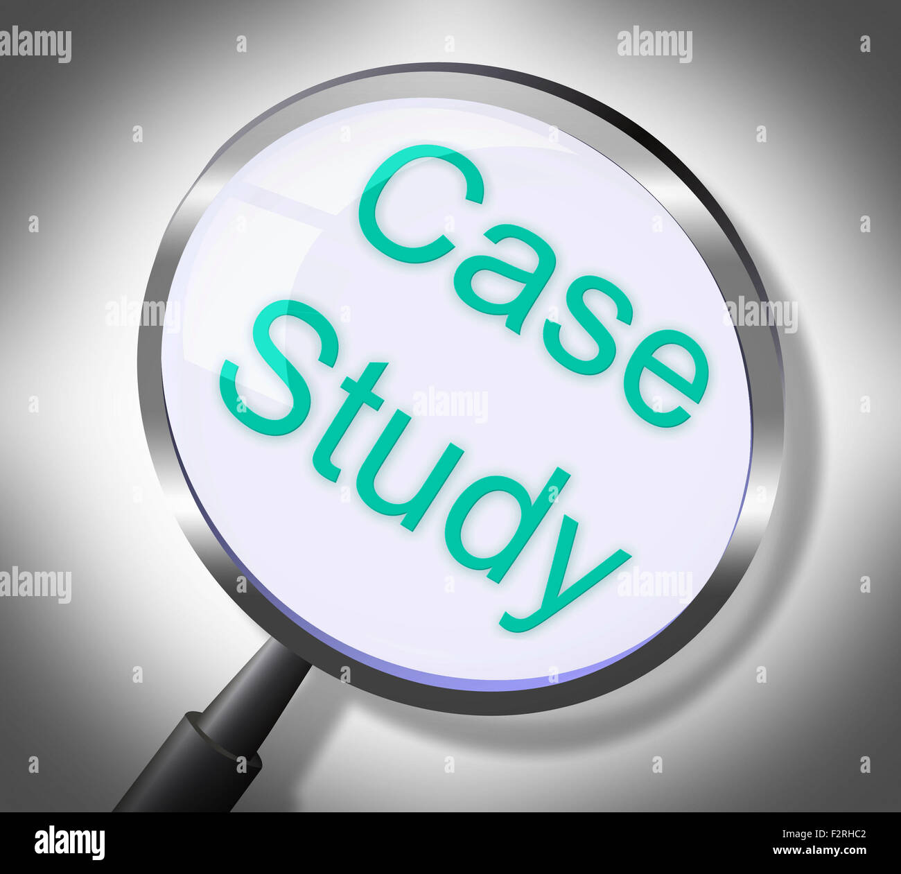 Case Study Representing Learned Research And Tutoring Stock Photo