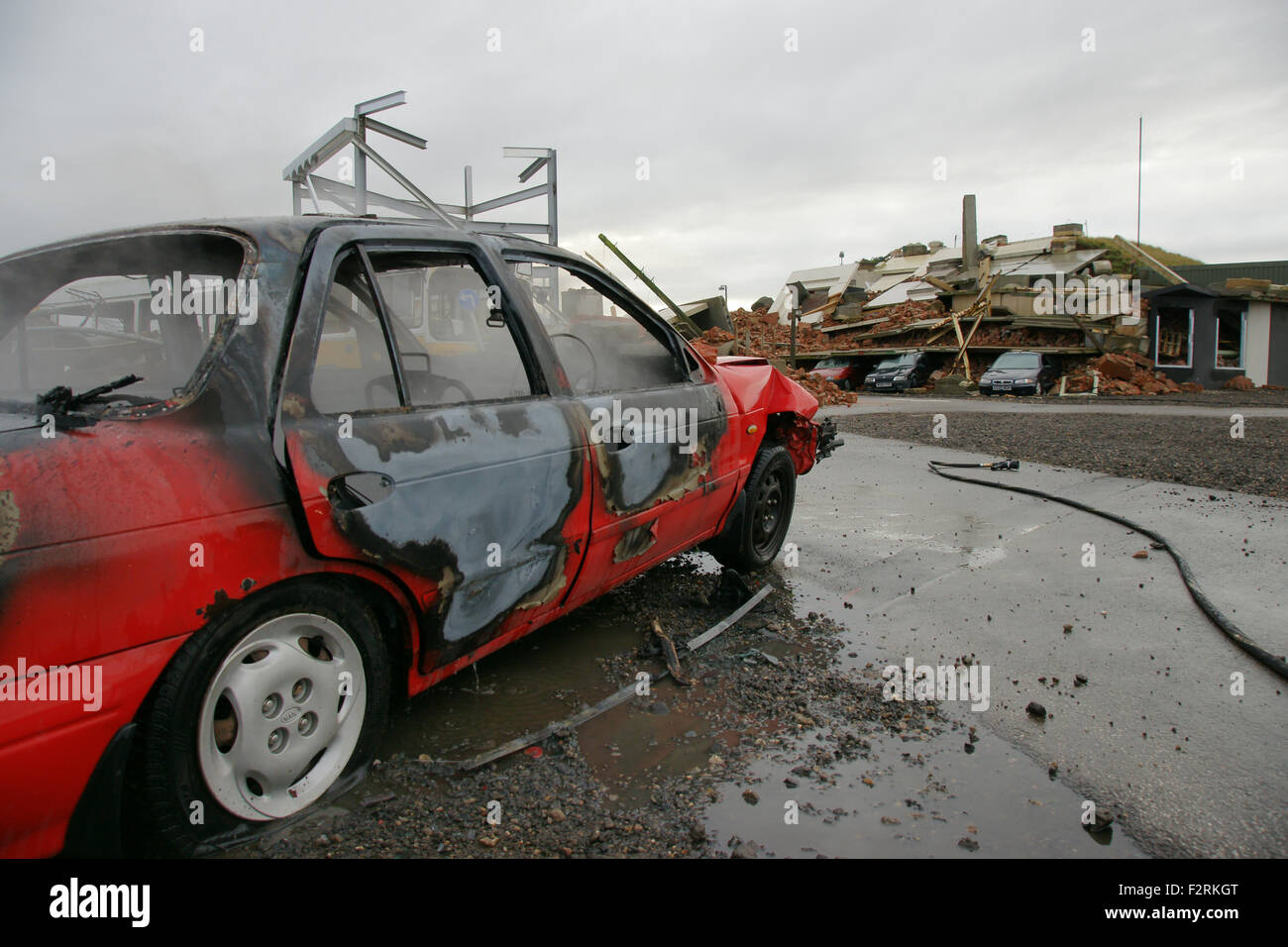car bomb explosion, terrorist attack Stock Photo Alamy