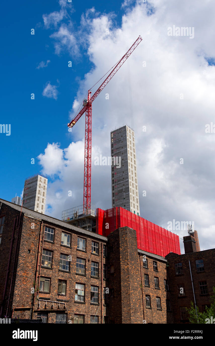 The Hotspur Press Building and the cores of the Cambridge Street