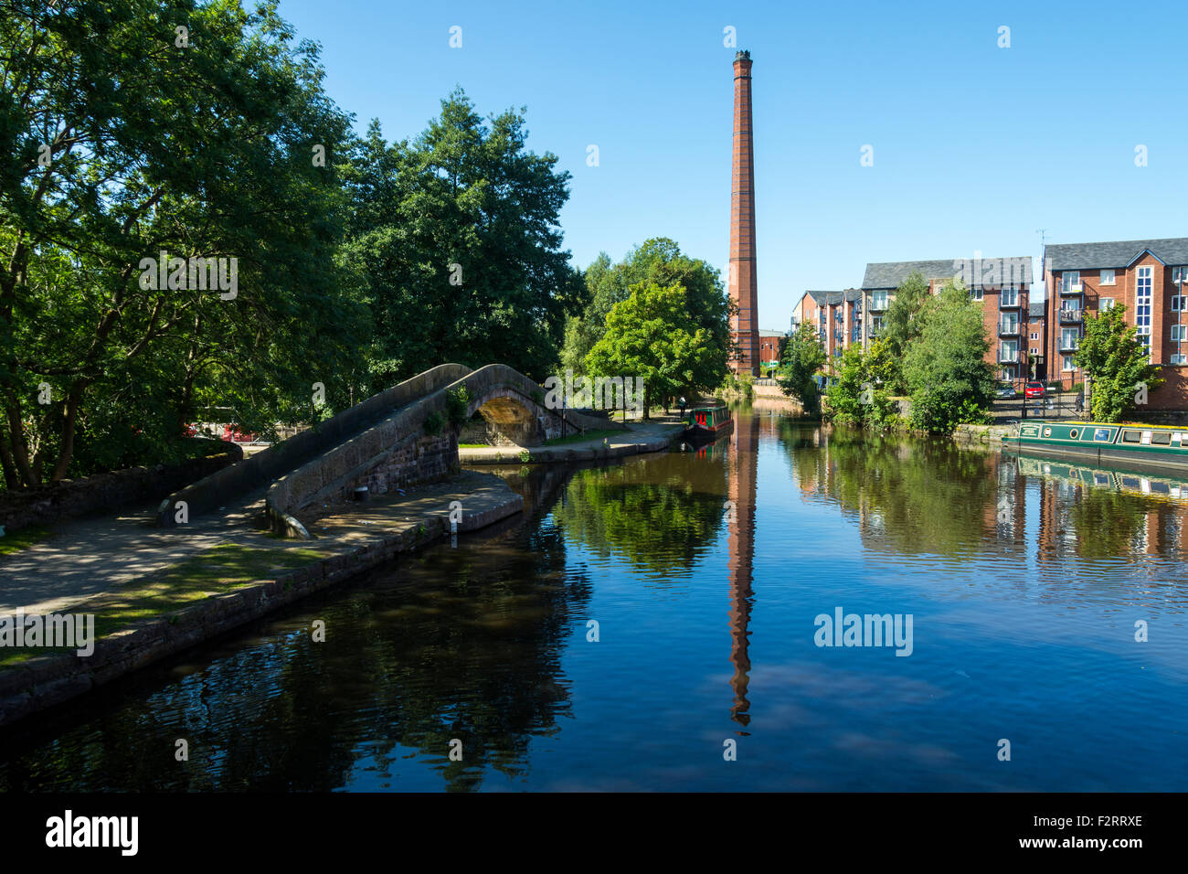 Portland Basin at the junction of the Ashton and Peak Forest canals. AshtonunderLyne, Tameside