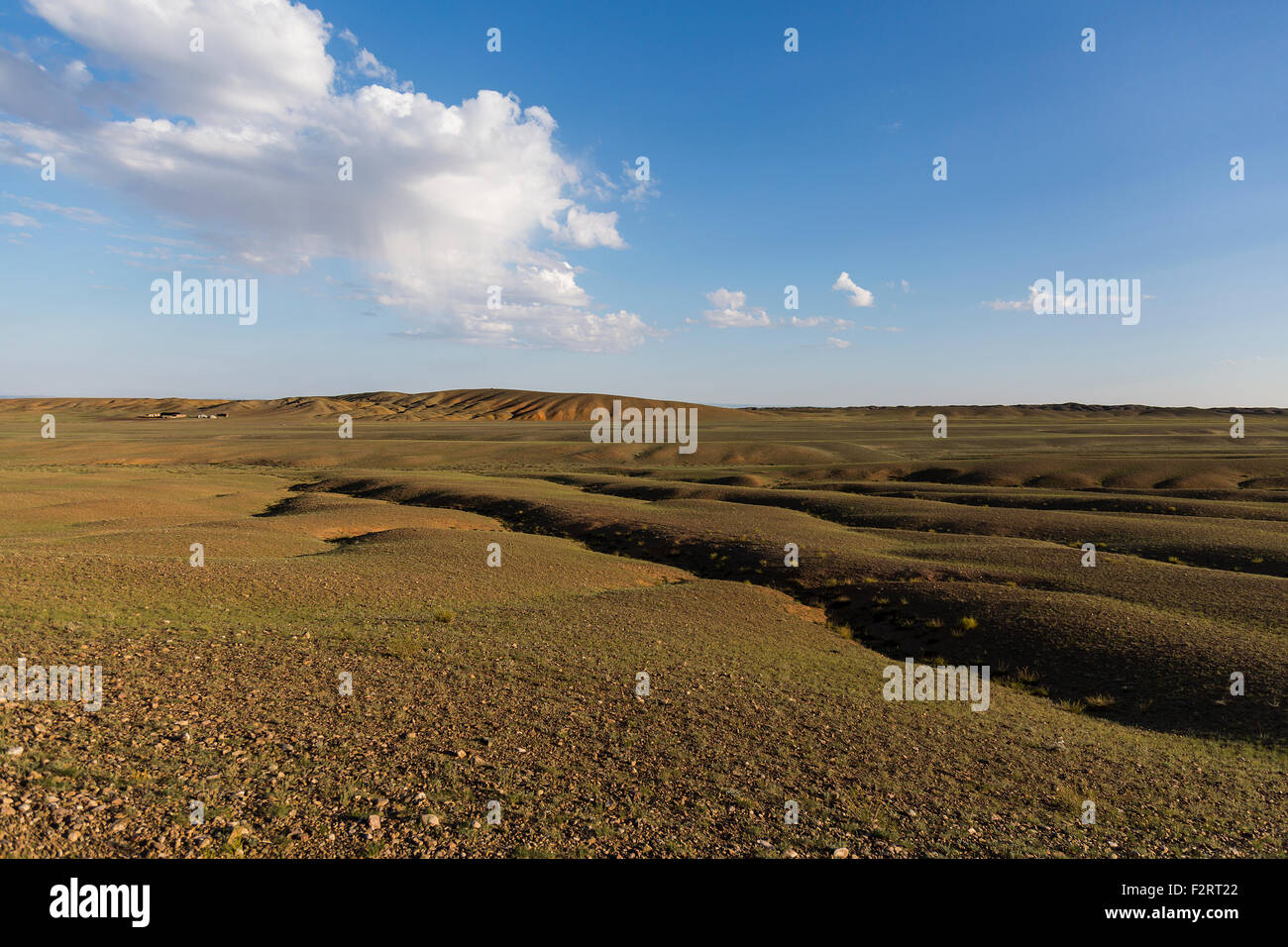 Gobi Desert landscape Stock Photo