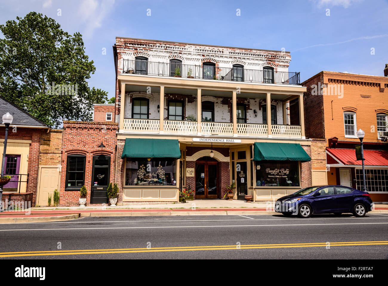 Independence Hall, 11779 Somerset Avenue, Princess Anne, Maryland Stock