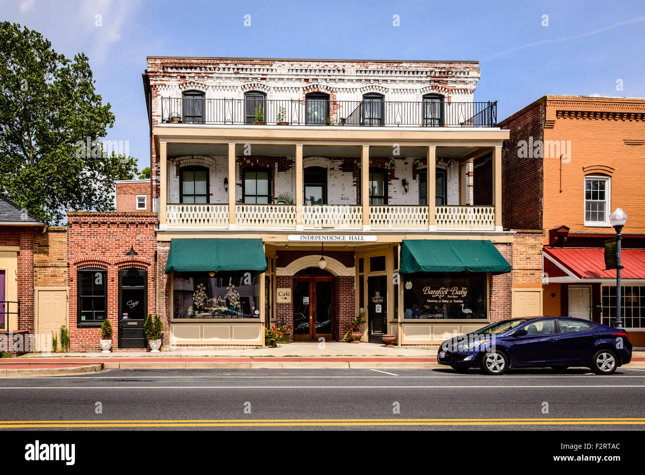 Independence Hall, 11779 Somerset Avenue, Princess Anne, Maryland Stock
