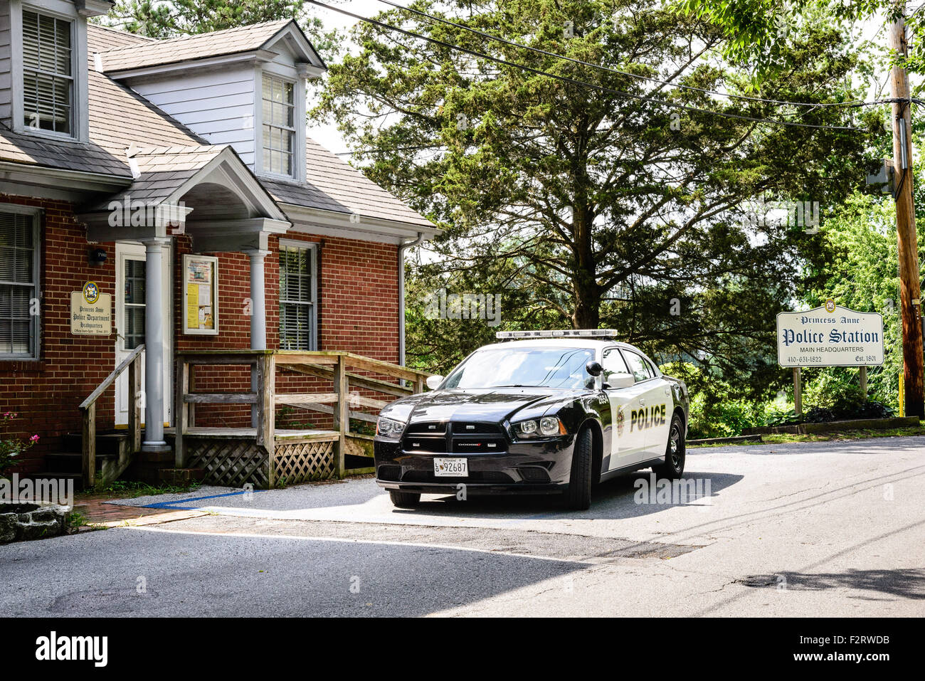 Grey Eagle, Princess Anne Police Headquarters and former jail, 11780