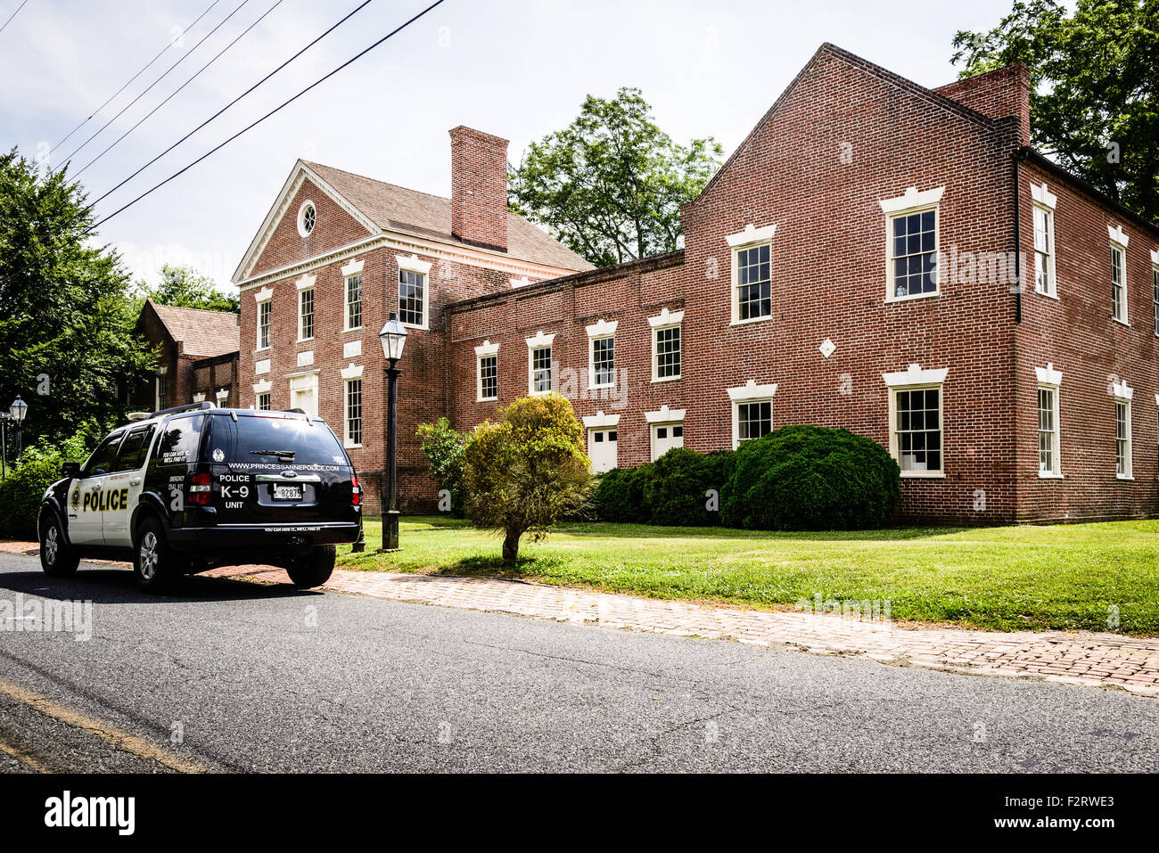 Teackle Mansion, 11736 Mansion Street, Princess Anne, Maryland Stock