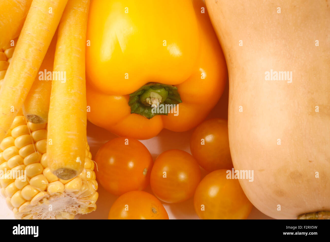 Yellow Vegetables Stock Photo
