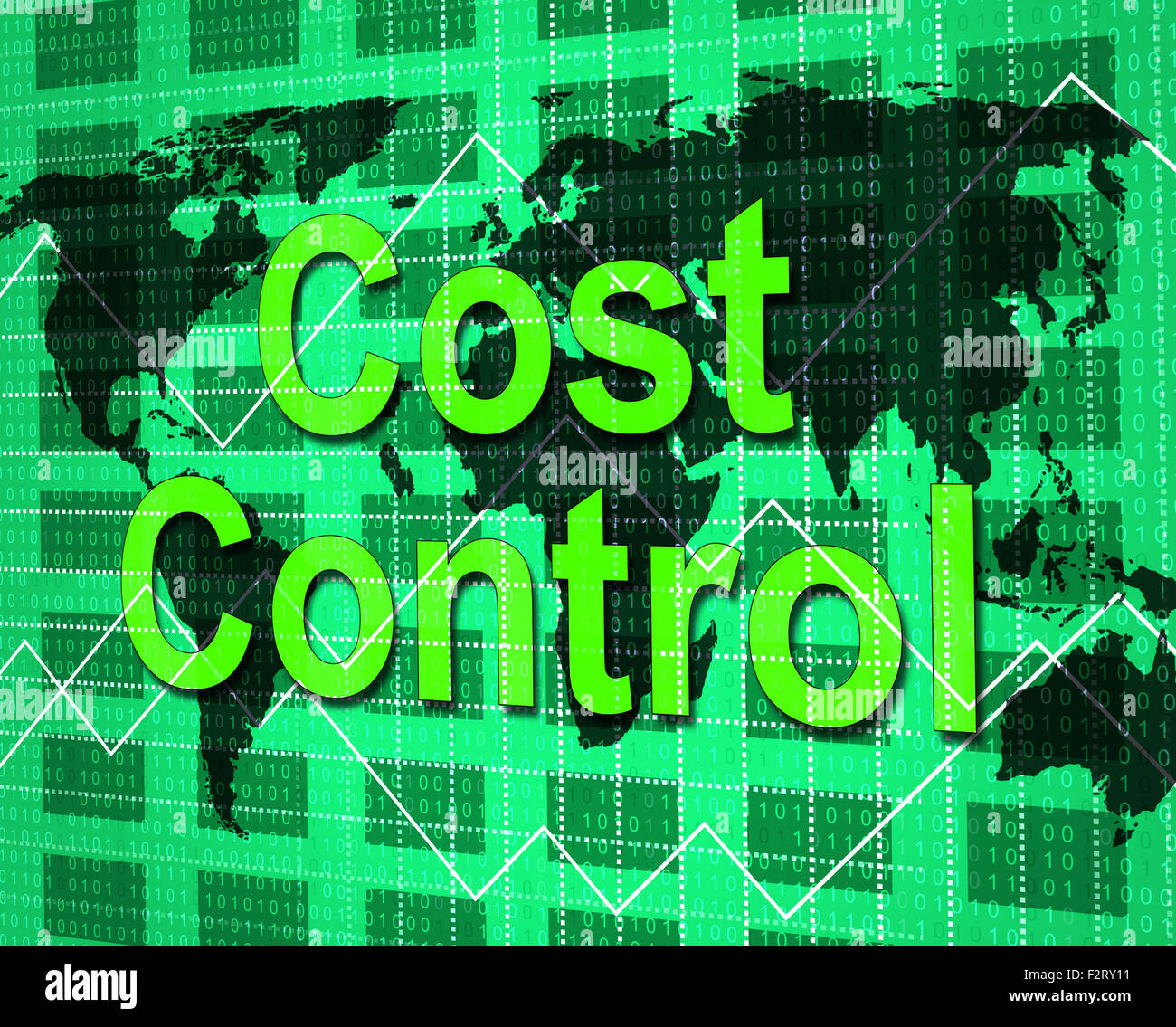 Cost Control Indicating Buy Paying And Pay Stock Photo Alamy