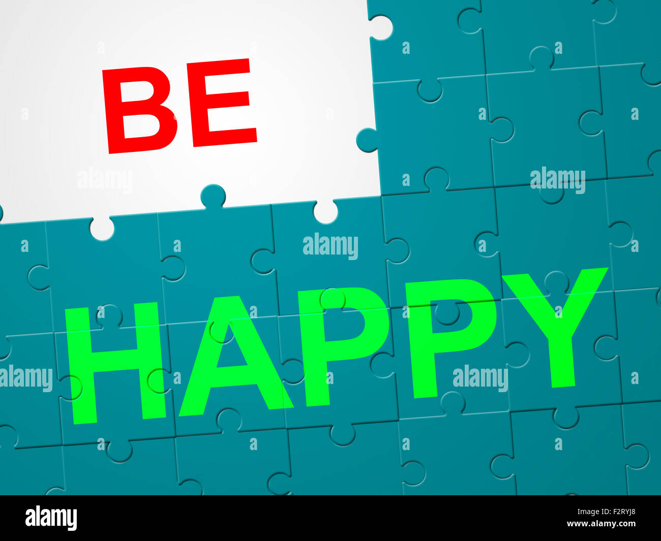 Be happy meaning jubilant living and joyful stock photo alamy