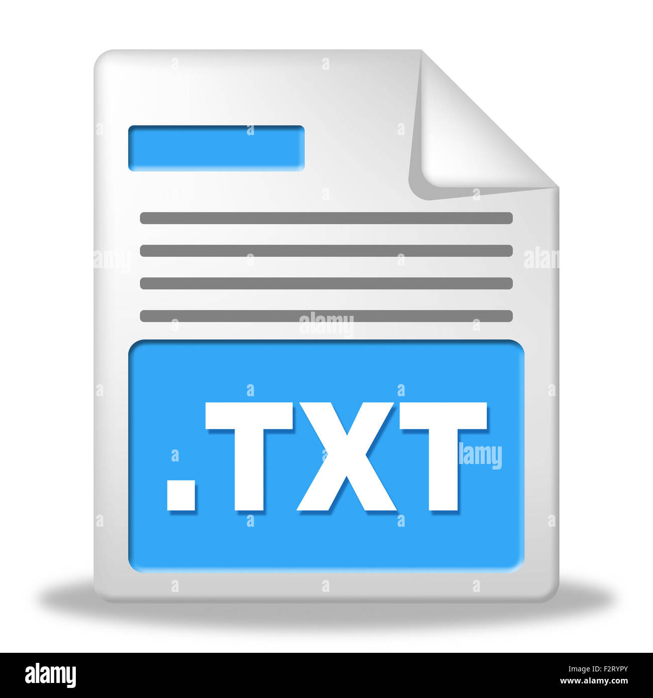 Text File Indicating Administration Catalogue And Archiving Stock Photo