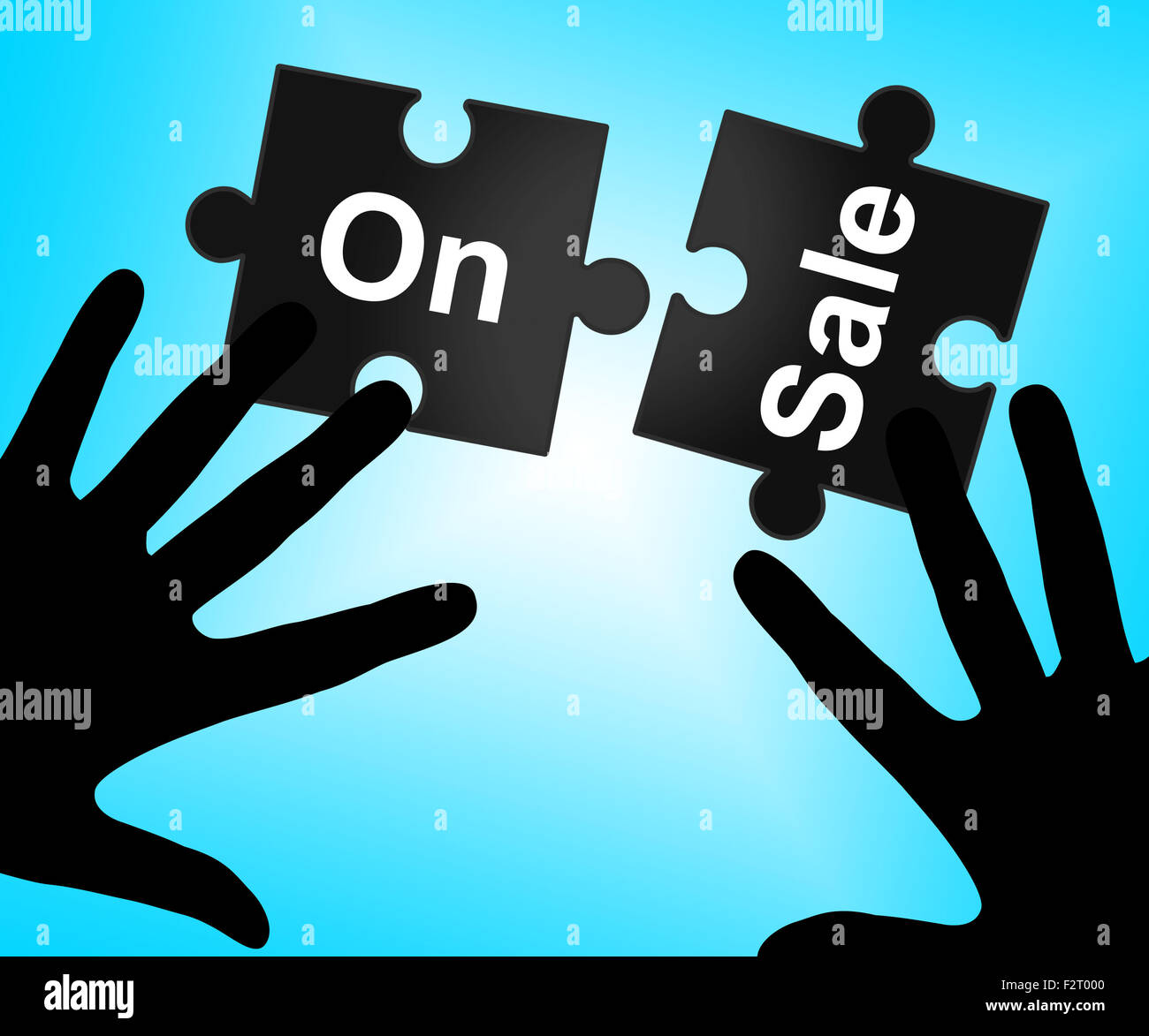 On Sale Meaning Discounts Sales And Offer Stock Photo Alamy