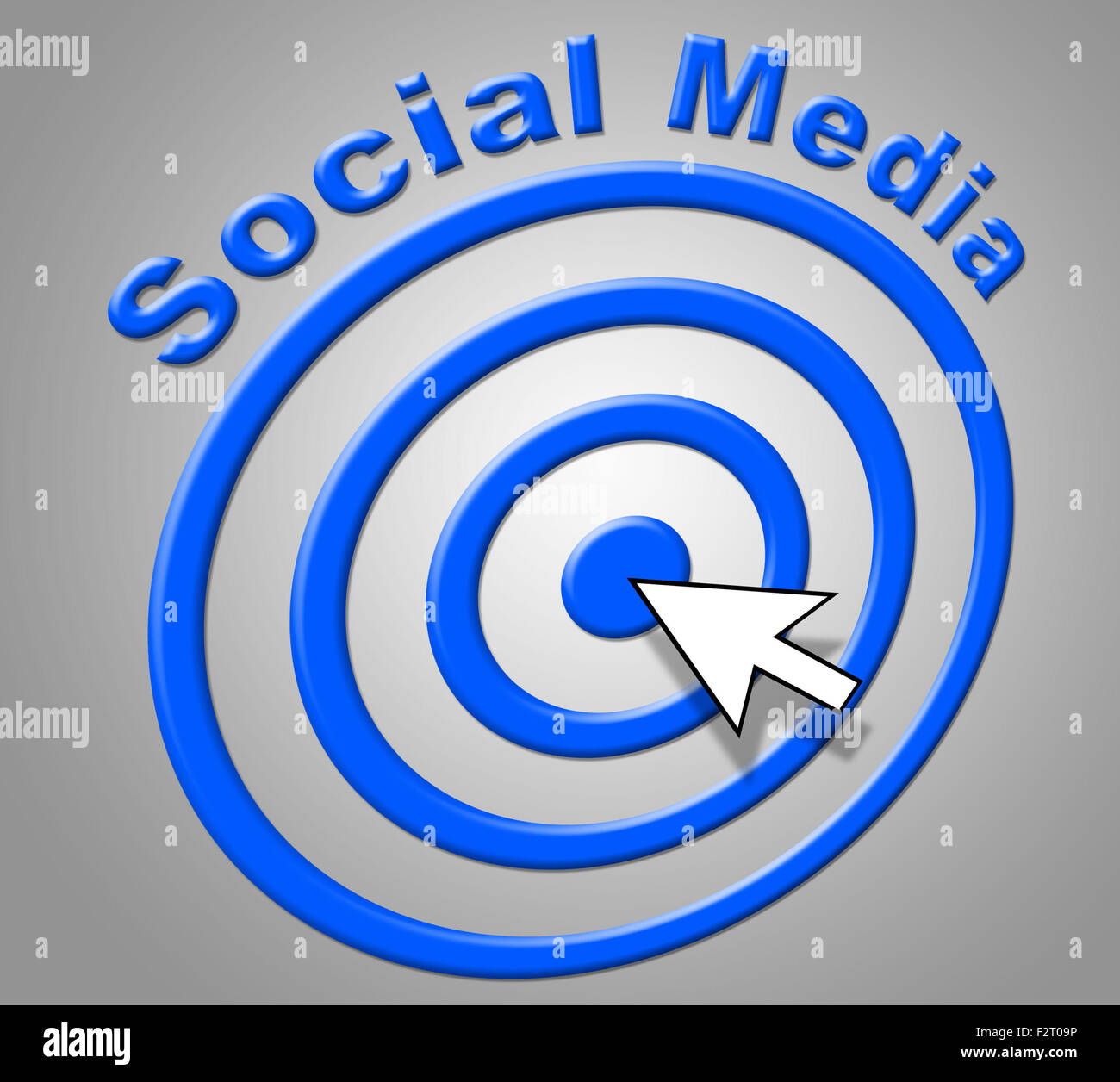 Social Media Meaning World Wide  And News Feed Stock Photo Alamy