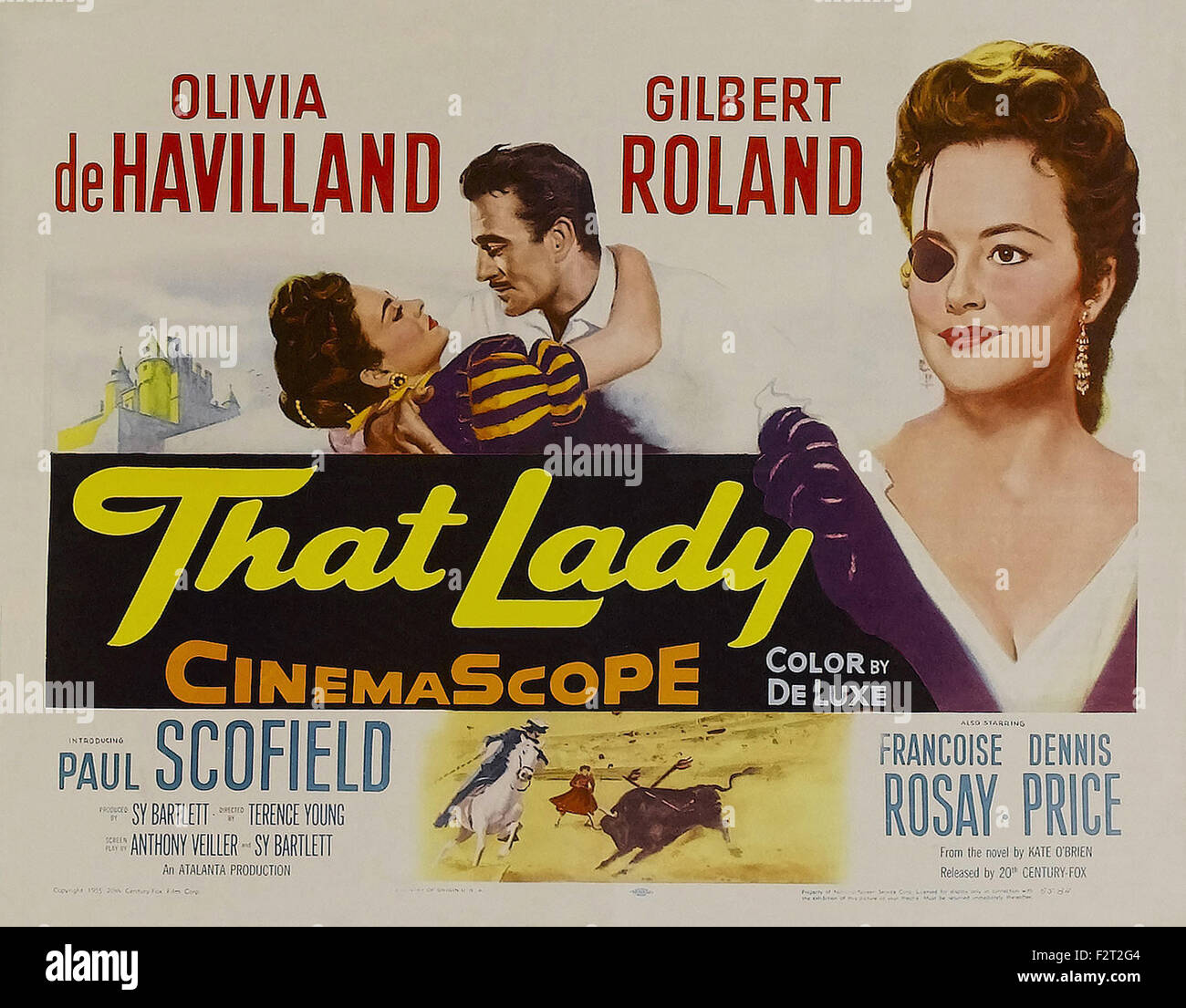 That Lady (1955) - Movie Poster Stock Photo