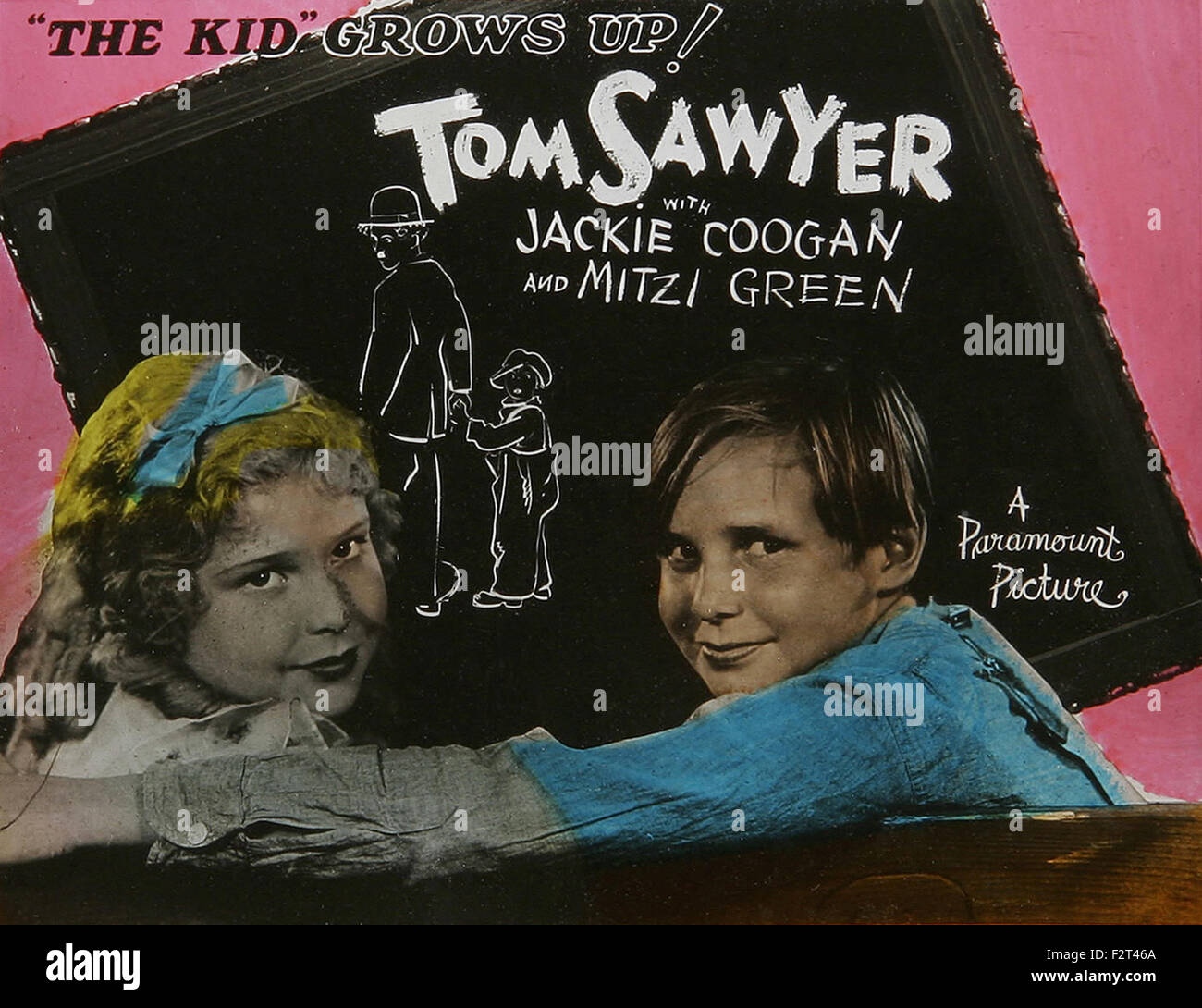 TOM SAWYER MOVIE POSTER 1930 Jackie Coogan VINTAGE 6