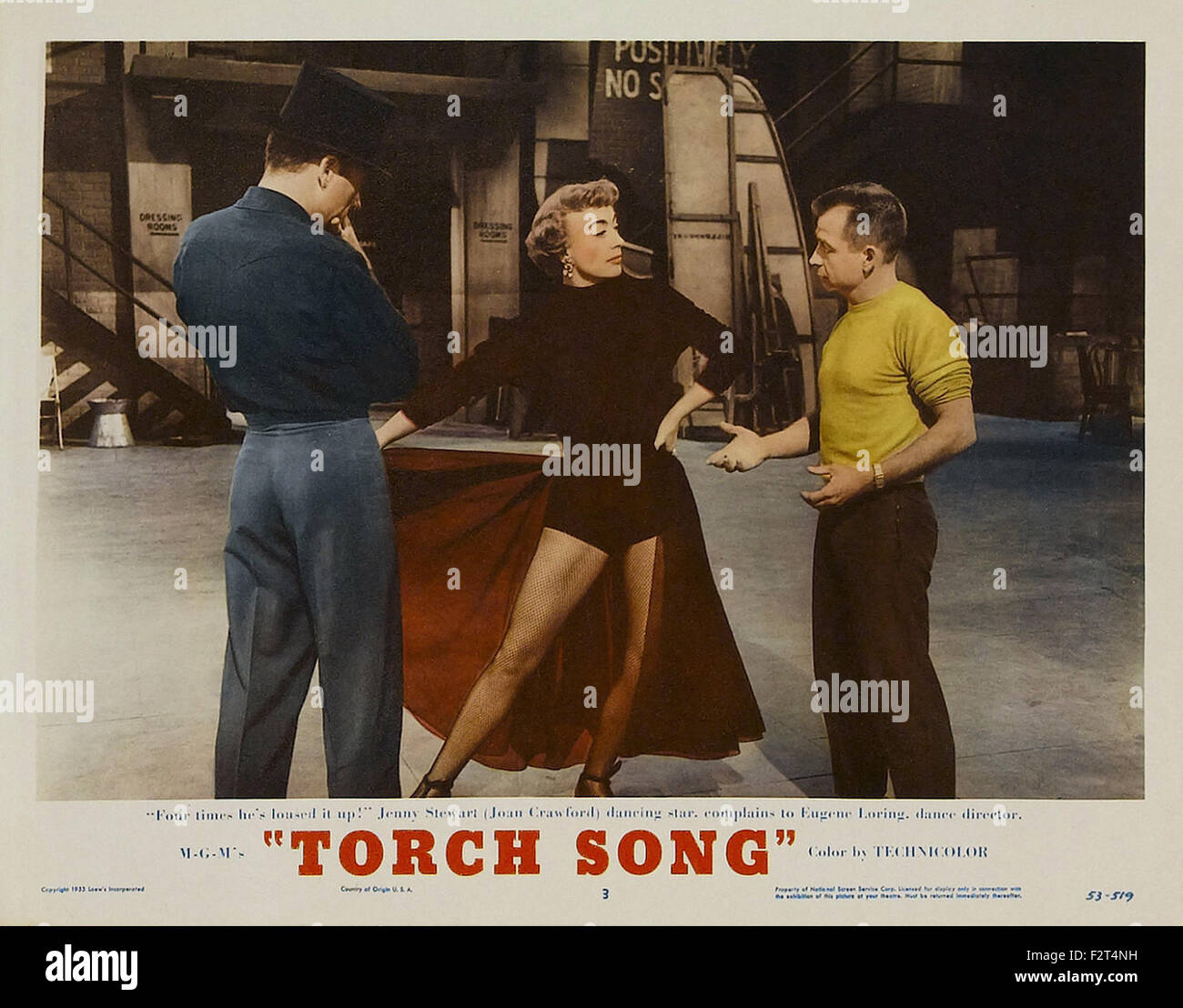 Torch Song - Movie Poster Stock Photo