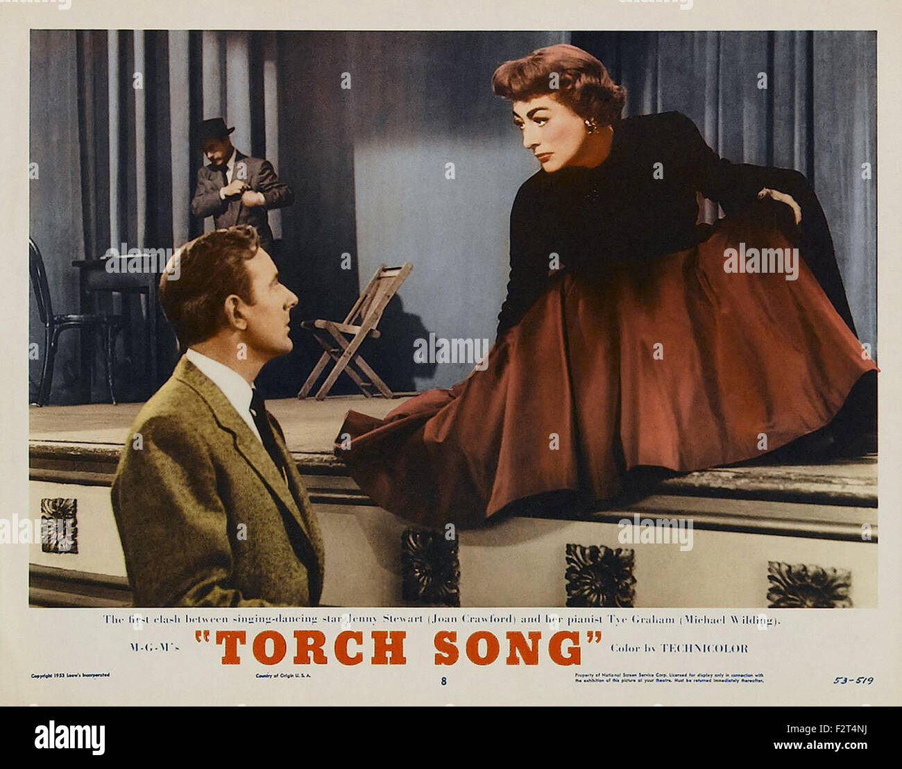 Torch Song- Movie Poster Stock Photo