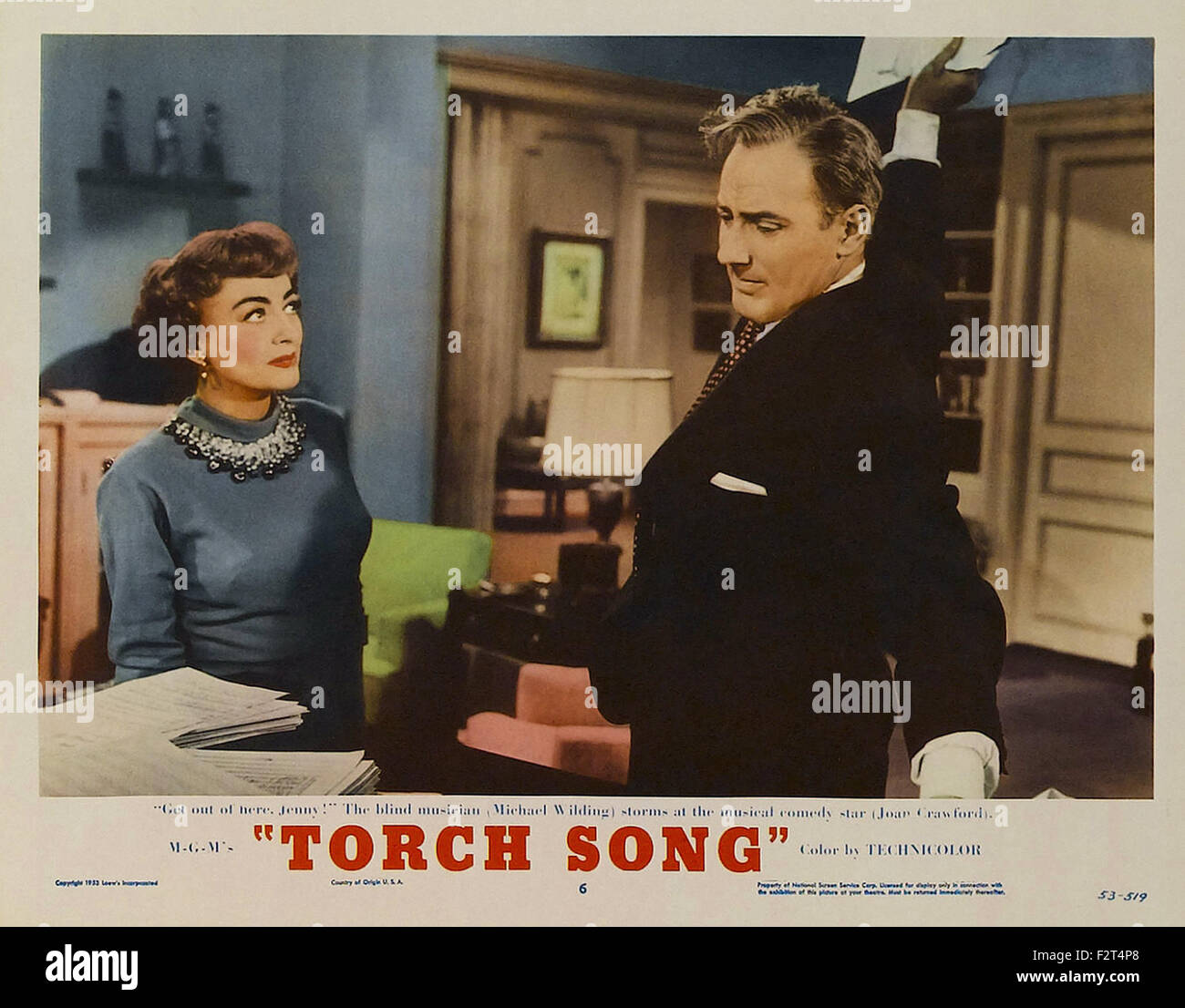 Torch Song Movie Poster Stock Photo Alamy