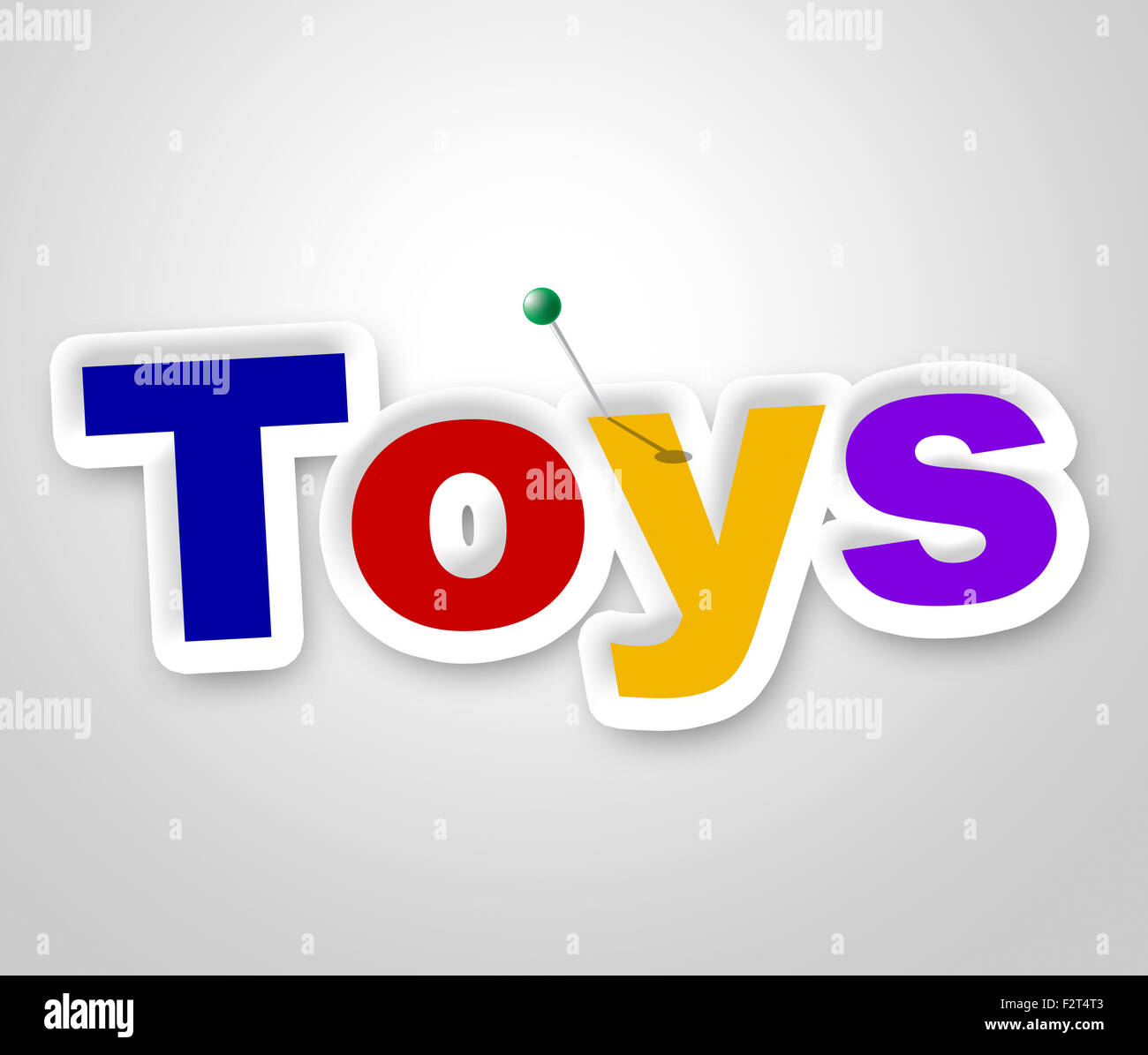 Toys Sign Meaning Signboard Message And Retail Stock Photo Alamy