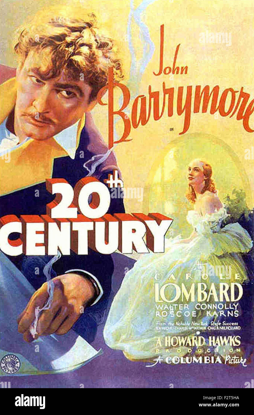 Twentieth Century - Movie Poster Stock Photo