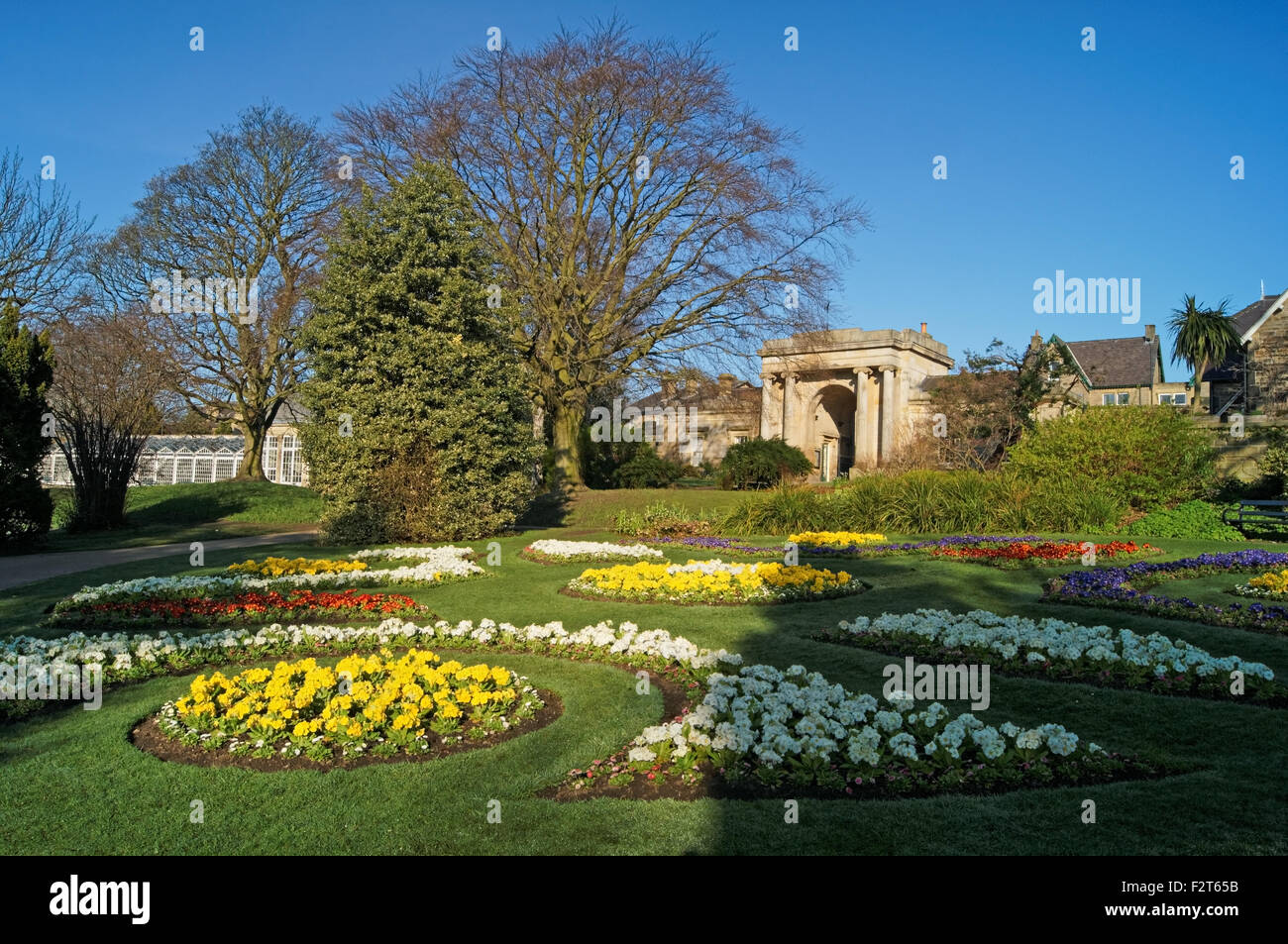 UK,South Yorkshire,Sheffield,Botanical Gardens,Victorian Garden and The