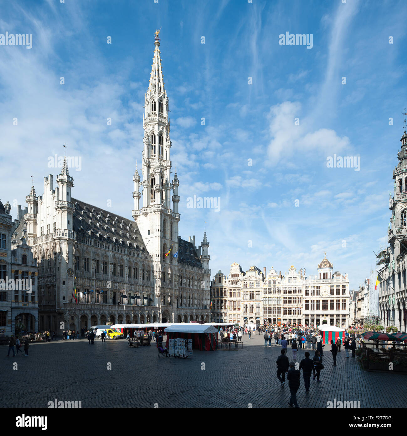 Belgium, Brussels, city hall Stock Photo