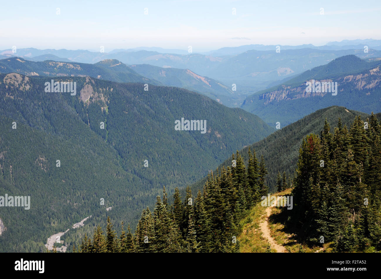Cascade mountains, Washington, USA Stock Photo