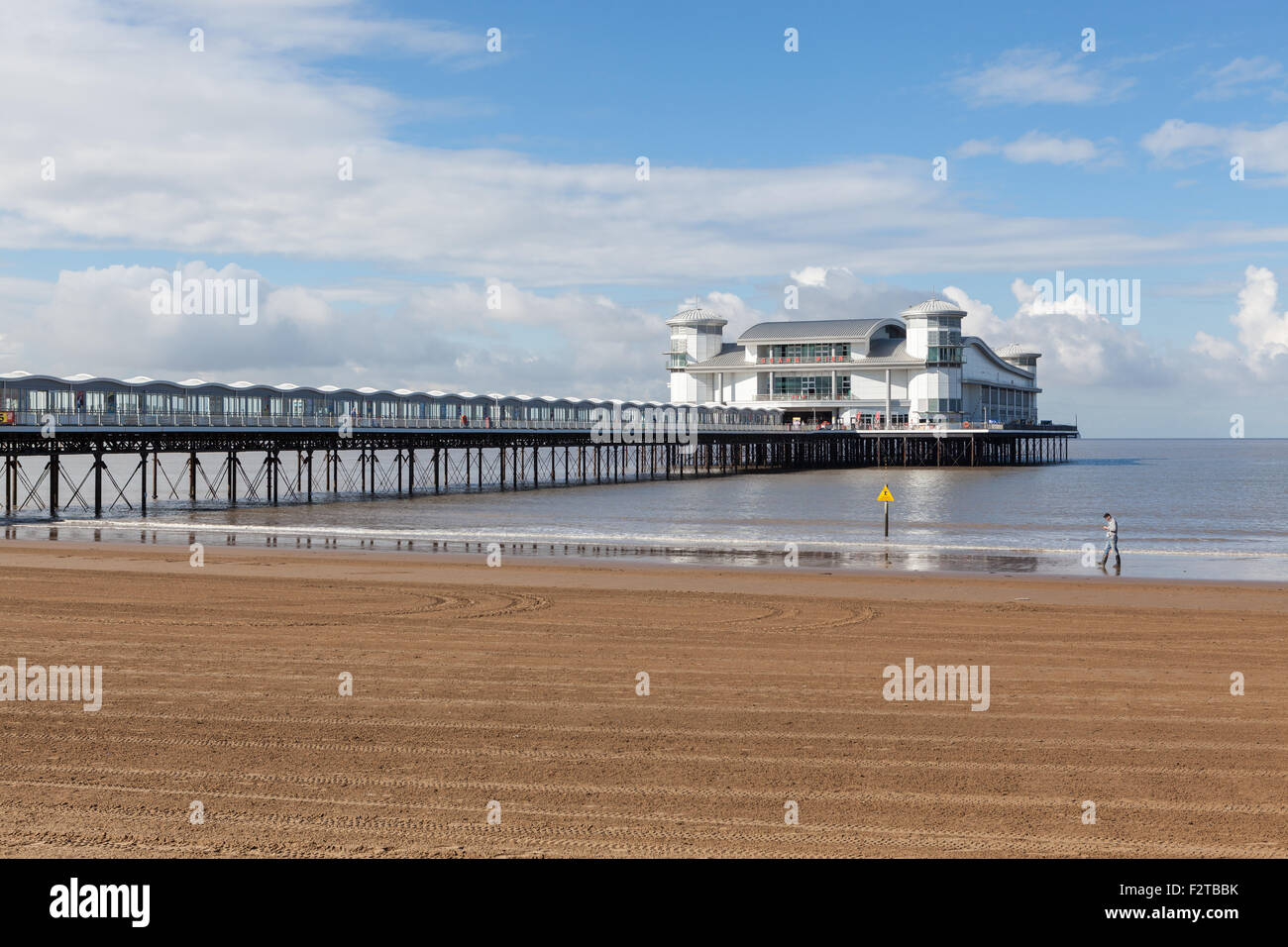 The Grand Pier, Weston-super-Mare Stock Photo