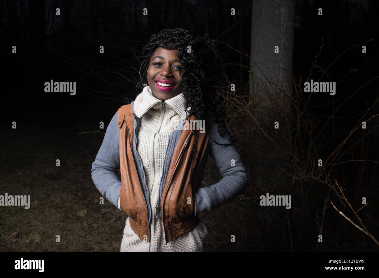 African american model fashion hi-res stock photography and images - Alamy