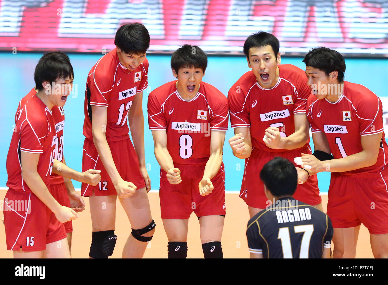 Tokyo, Japan. 23rd Sep, 2015. Japan National team group (JPN ...