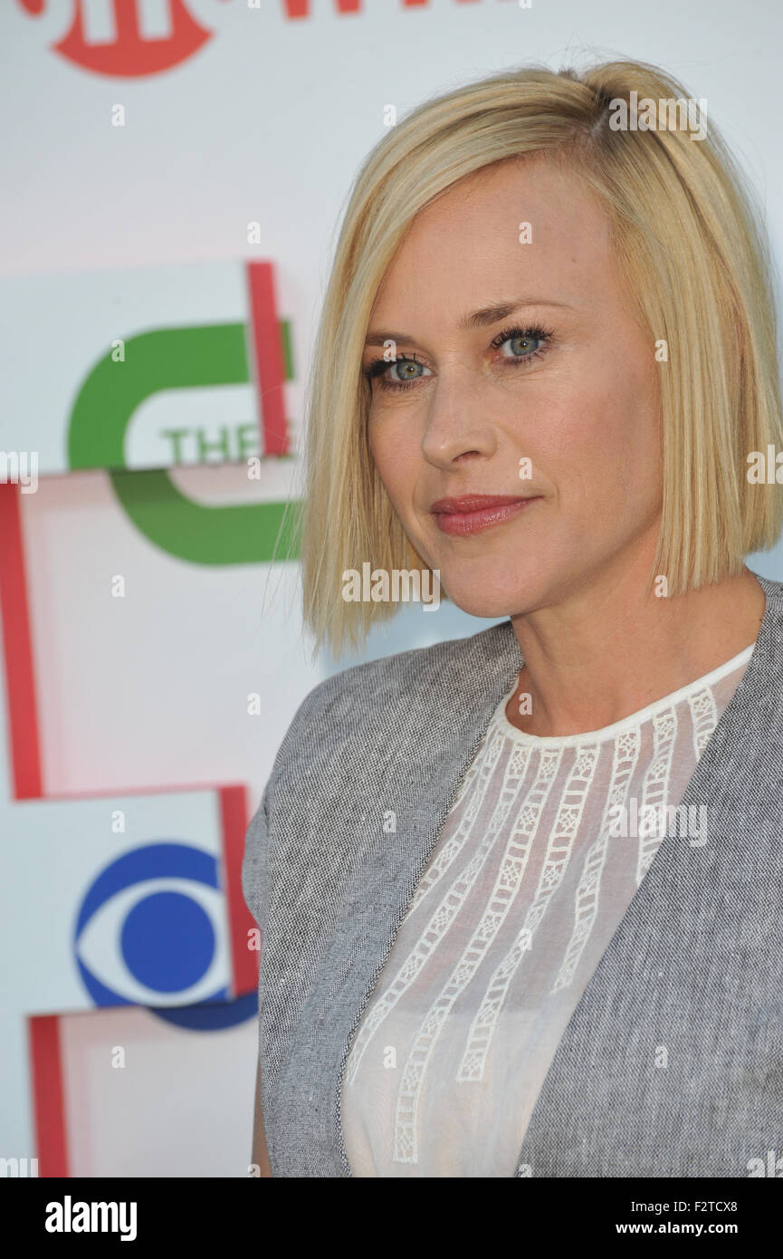 LOS ANGELES, CA - JULY 28, 2010: Patricia Arquette - star of 'Medium' - at CBS TV Summer Press Tour Party in Beverly Hills. Stock Photo