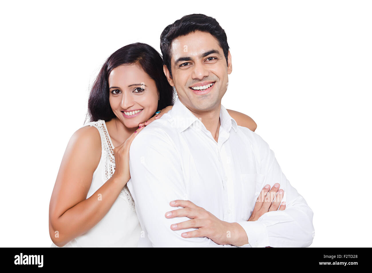 Indian married couple thinking hi-res stock photography and images - Alamy