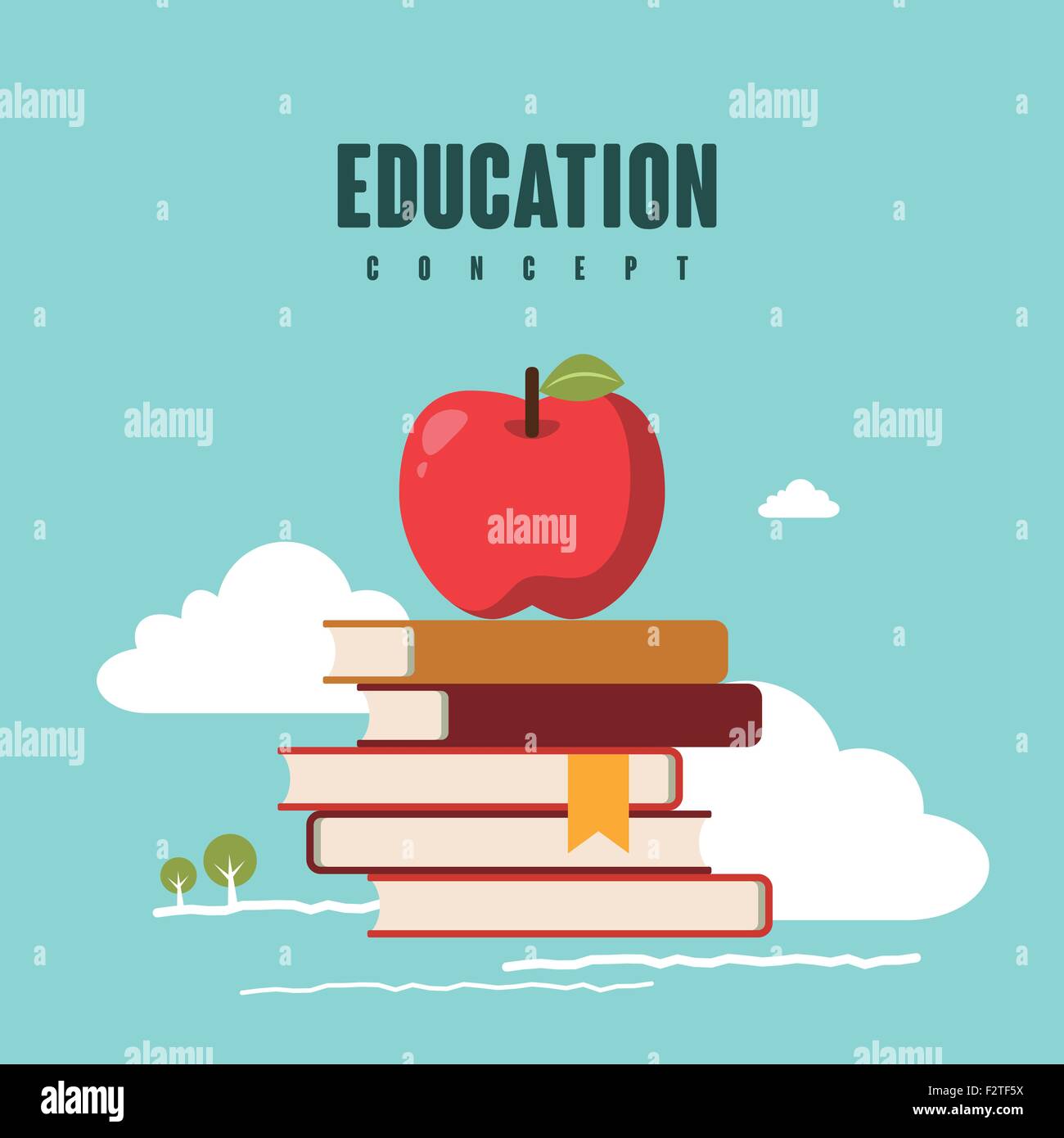 simplicity education concept in flat design style Stock Vector Image ... - The Benefits Of Simplicity In Educational Design
