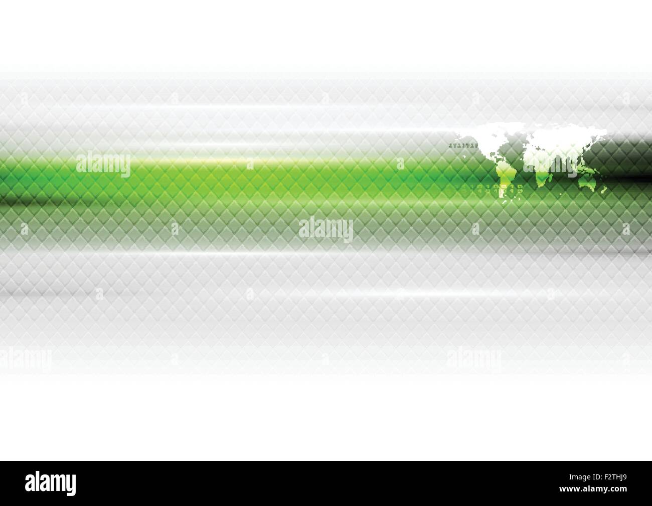 Green hi tech design world map hi-res stock photography and images - Alamy