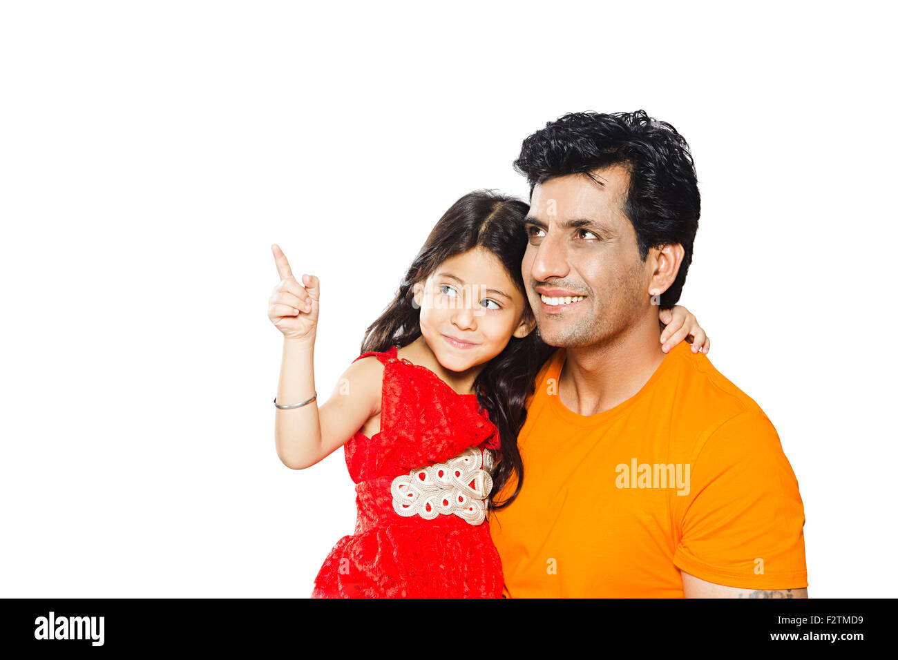 Indian father and daughter hi-res stock photography and images - Alamy