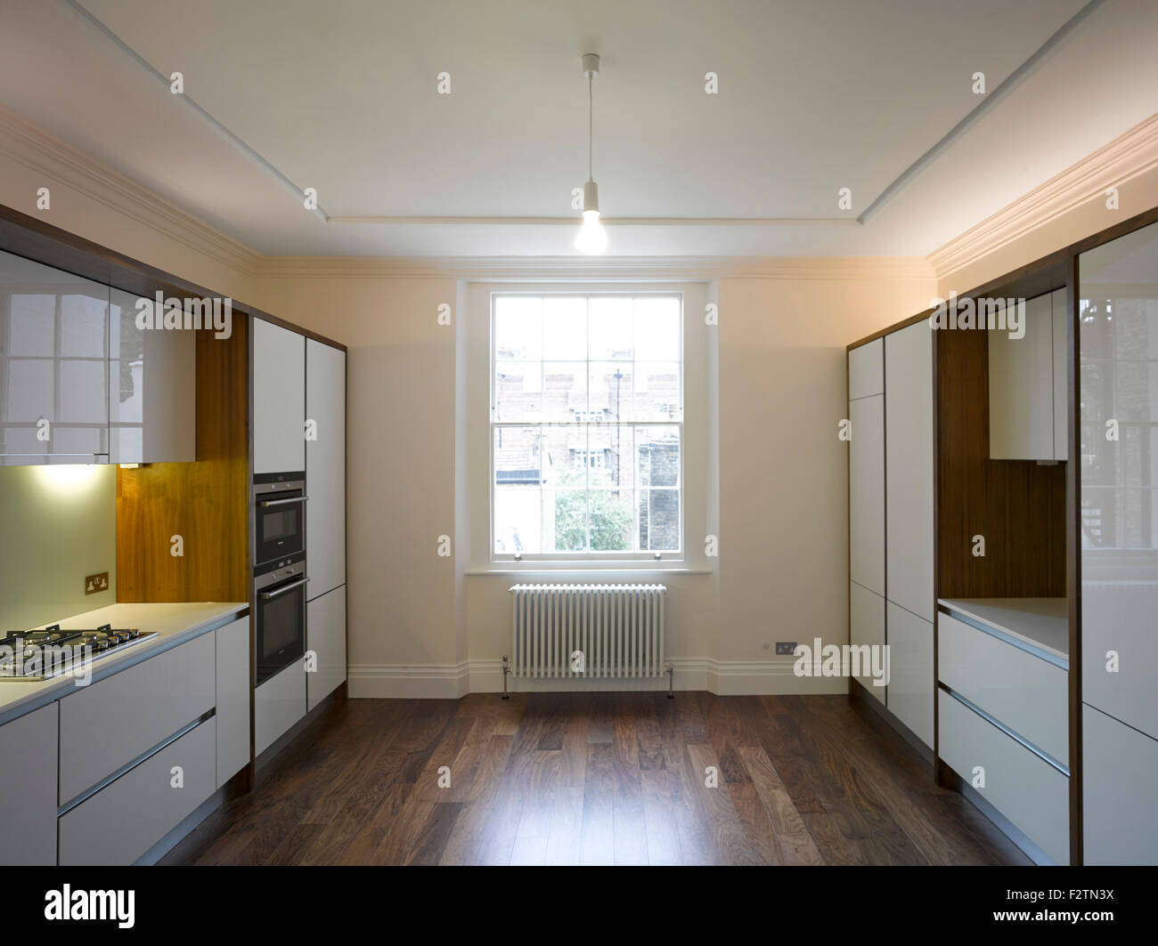 Kitchen. St Square, London, United Kingdom. Architect Burwell