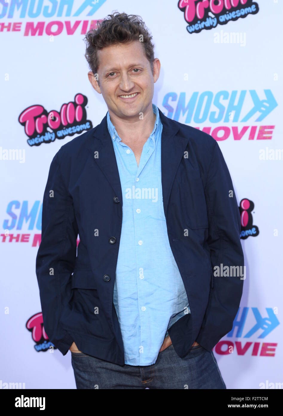 'Smosh: The Movie' premiere at Westwood Village Theater - Arrivals  Featuring: Alex Winter Where: Los Angeles, California, United States When: 22 Jul 2015 Stock Photo