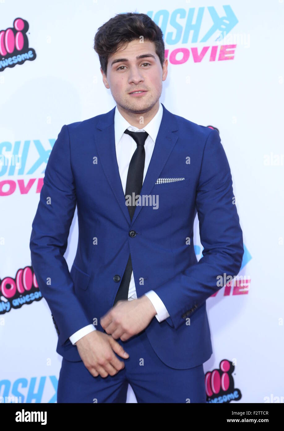 'Smosh: The Movie' premiere at Westwood Village Theater - Arrivals  Featuring: Anthony Padilla Where: Los Angeles, California, United States When: 22 Jul 2015 Stock Photo